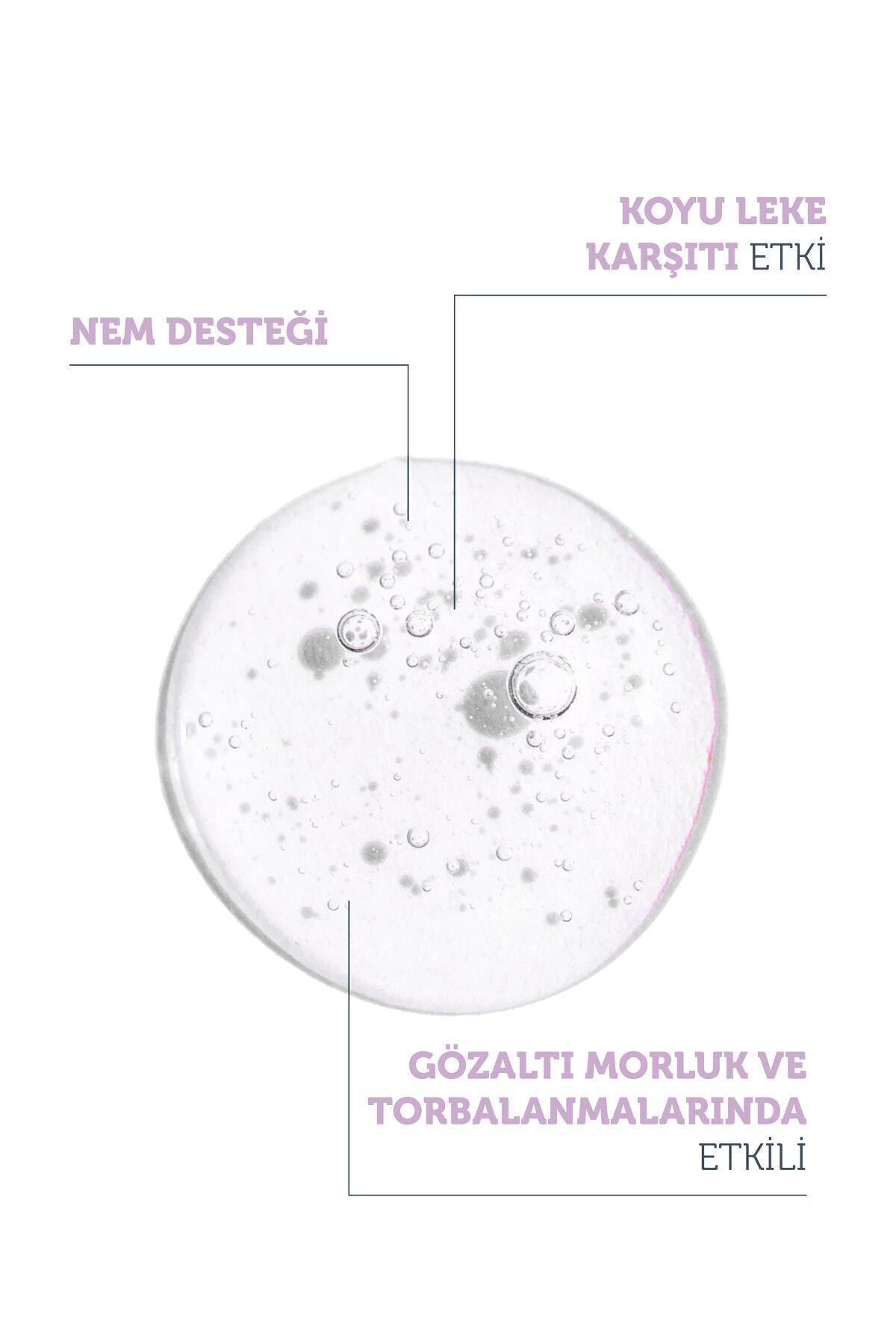 سرم چشم ضد کیسه کافئین روشنایی زیر 30 میل 5 ٪ ویتامین C پیورست سولوشن The Purest Solutions