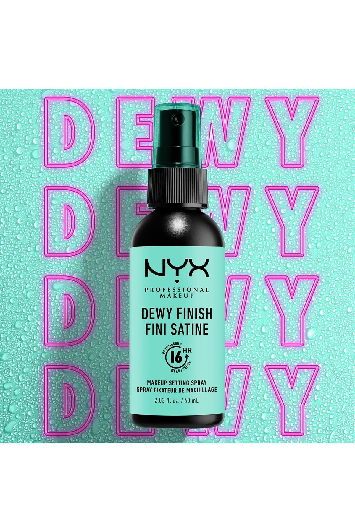 NYX Professional Makeup-NYX Dewy Makeup Setting Spray - 60 ml 7