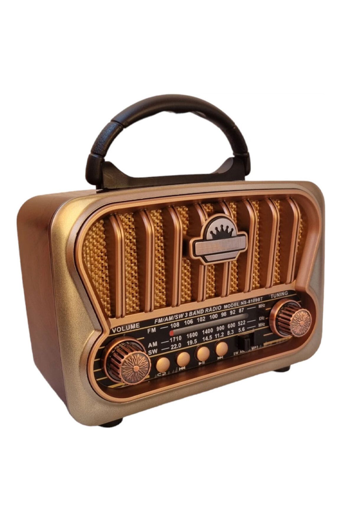 karadağsb Bluetoothlu Nostaljik Radyo Usb Mp3 Player Rt 847