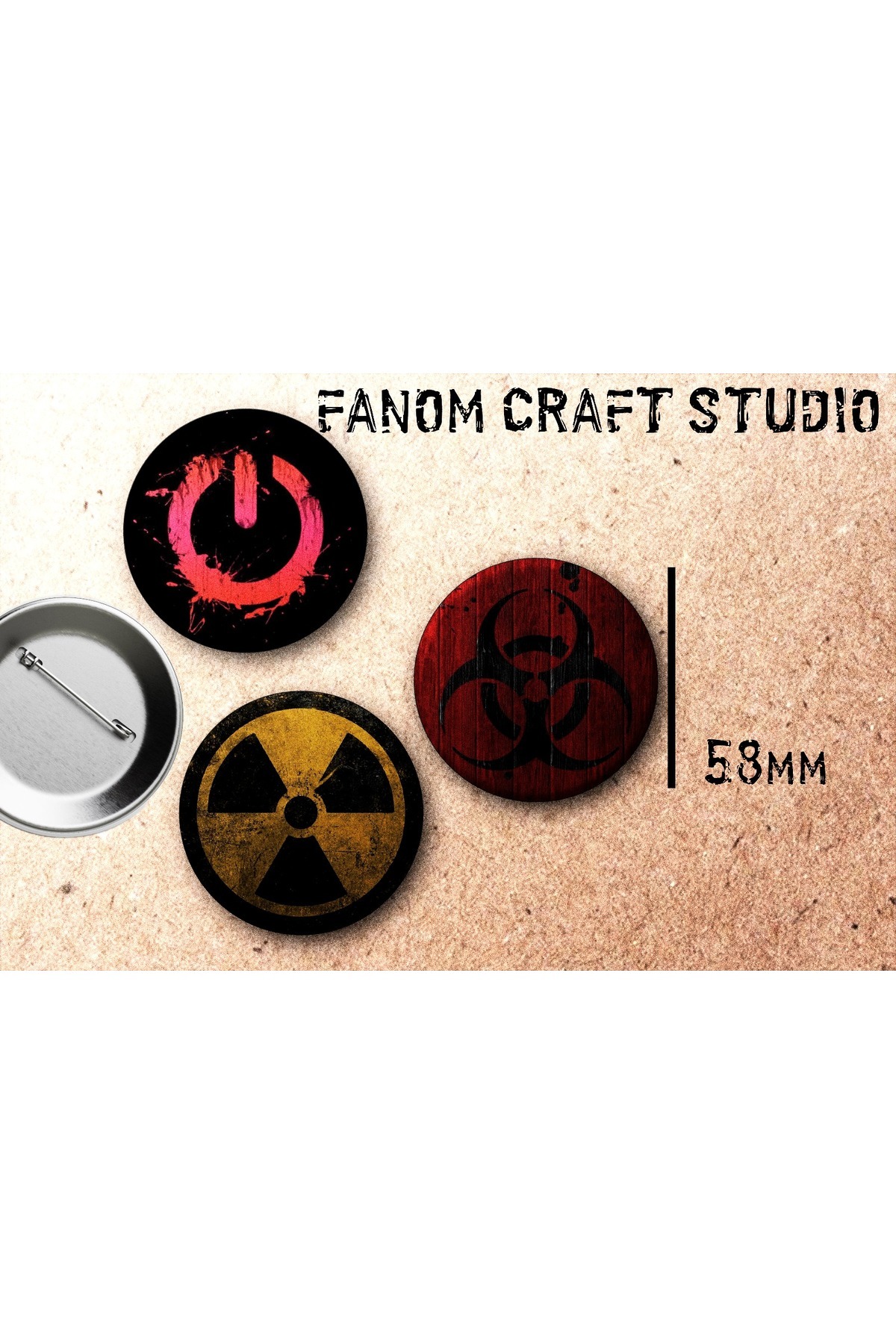 Fanom Retro OFF Özel Tasarım Rozet - Fiyatı, Yorumları
