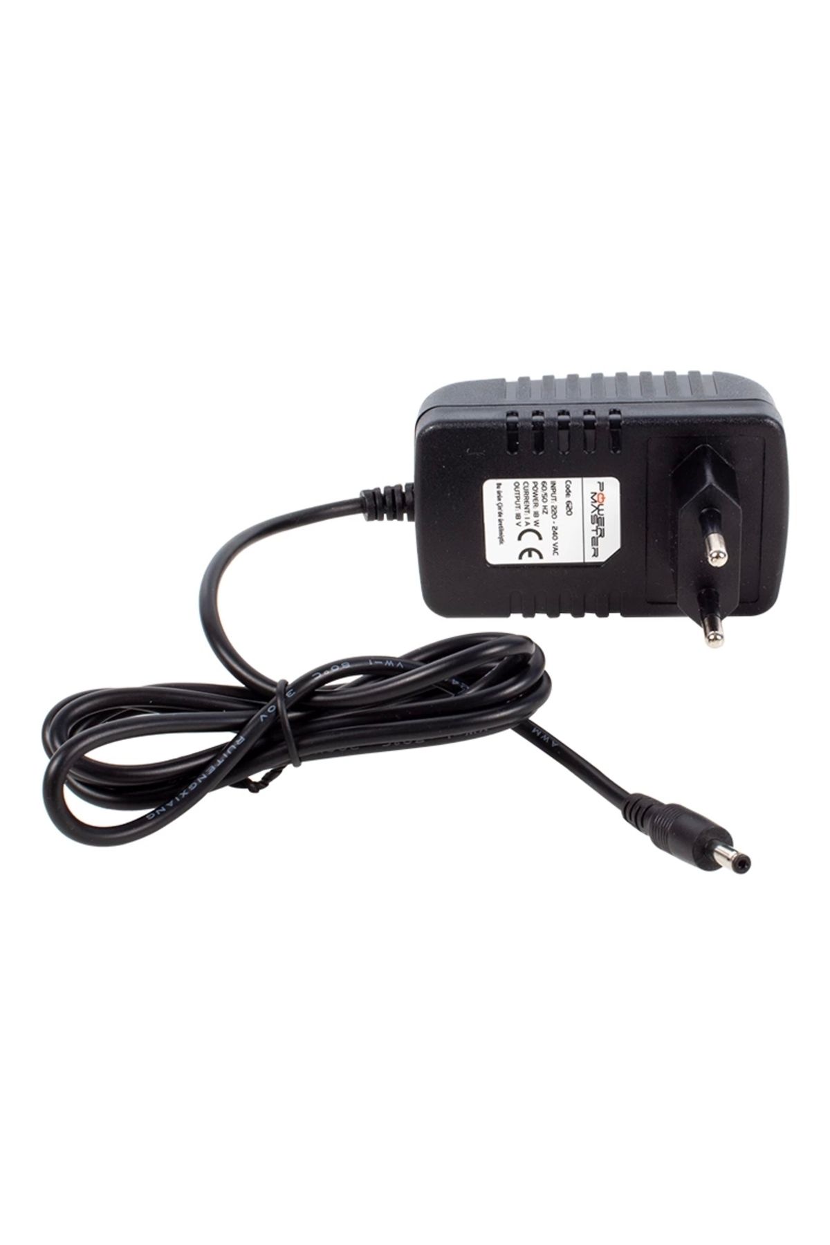 Miravm 18 Volt - 1 Amper 3.5*1.35 Uçlu Plastik Kasa Priz Tipi Adaptör (4172)