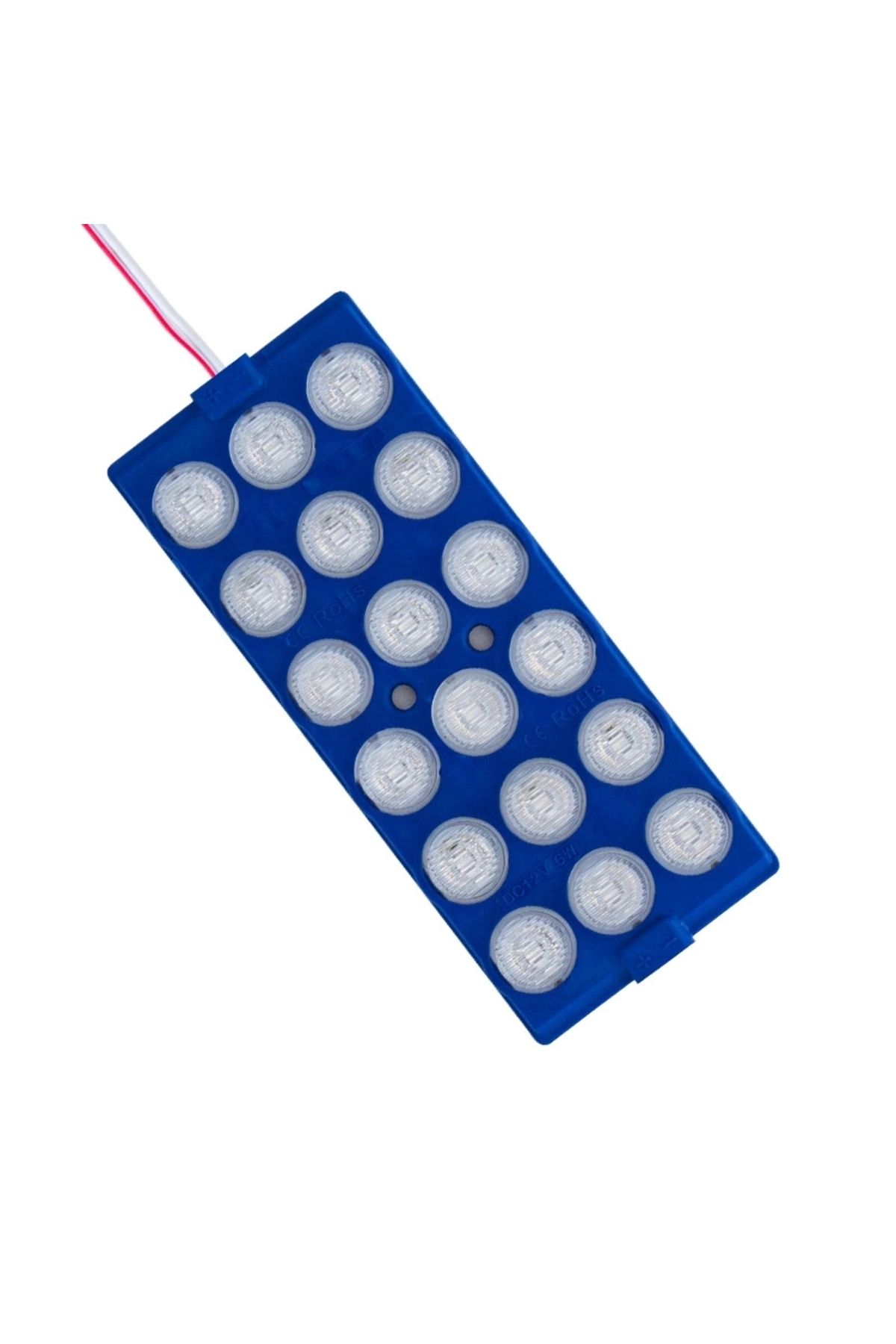 Miravm Modül Led 12v 6w Mavi 18 Ledli Yanıp Sönen 2li Paket 13960-2835 (flaşör) (4172)