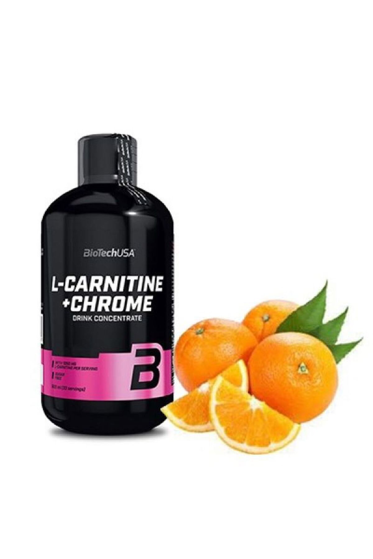 BiotechUSA Biotech USA L-Carnitine(Karnitin) + Chrome - 500 ml - 33 Servis