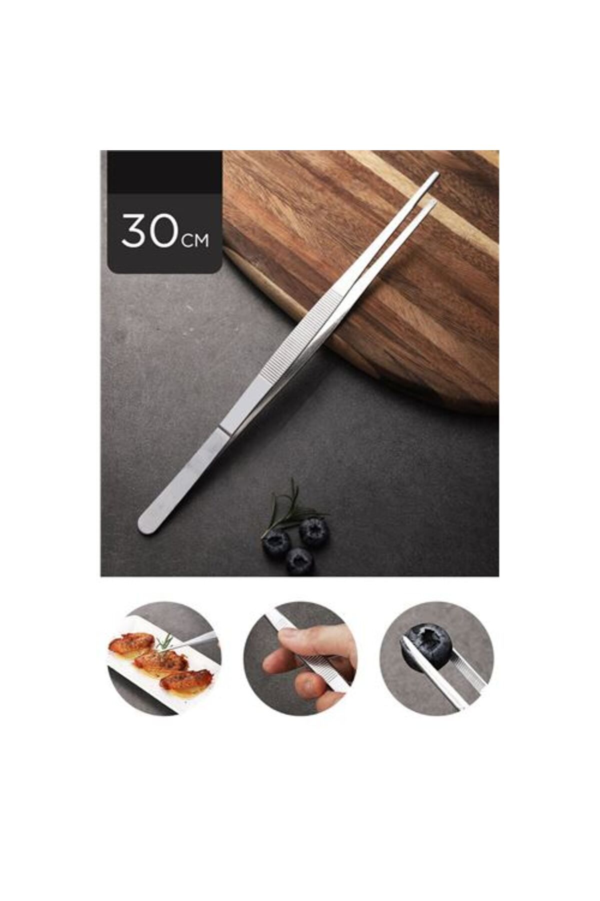 Kuzgun Ticaret Çelik Cımbız Maşa A.Milano Design