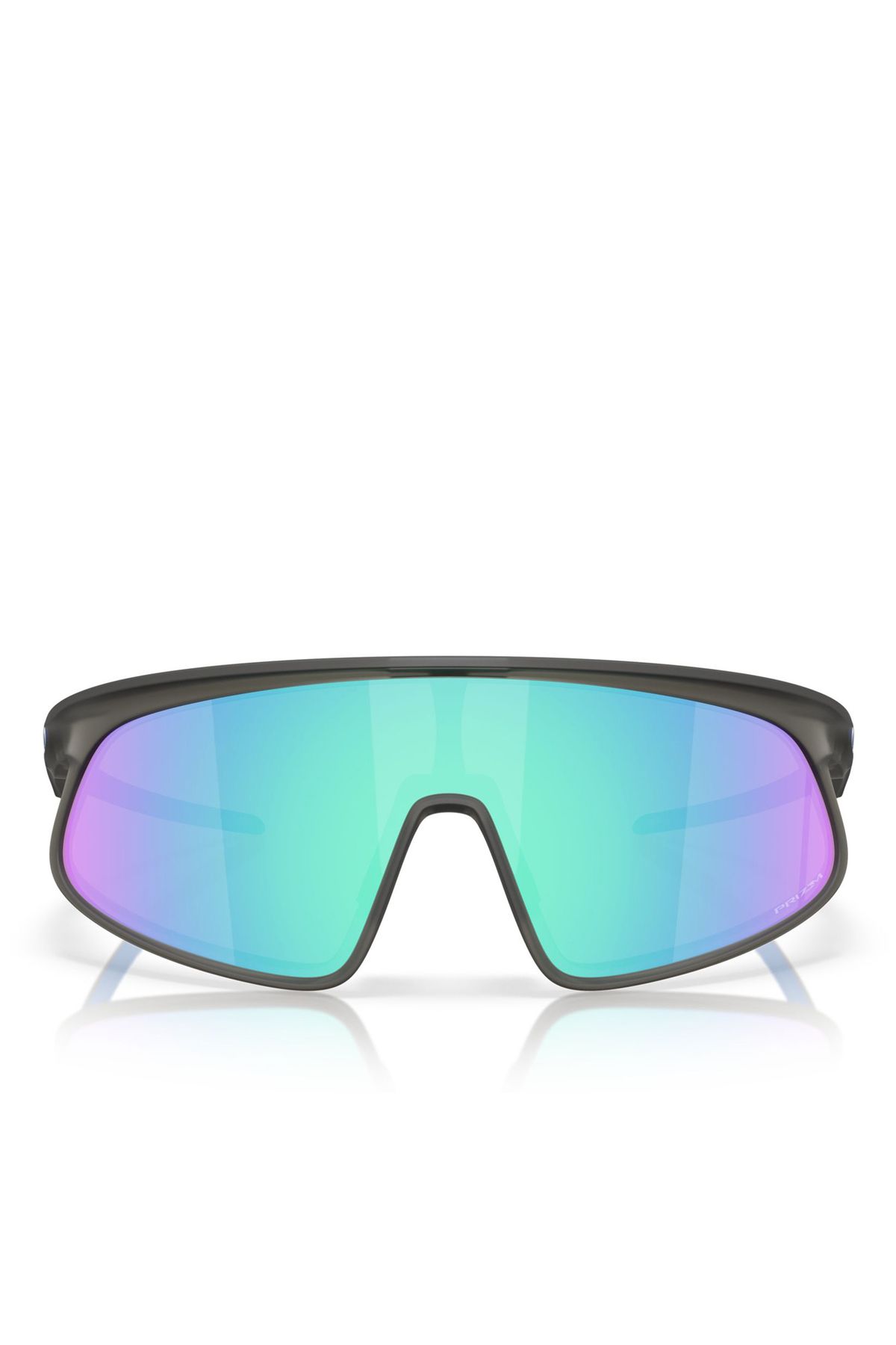 عینک آفتابی یونیسکس خاکستری مستطیلی RSLV OO9484D Oakley