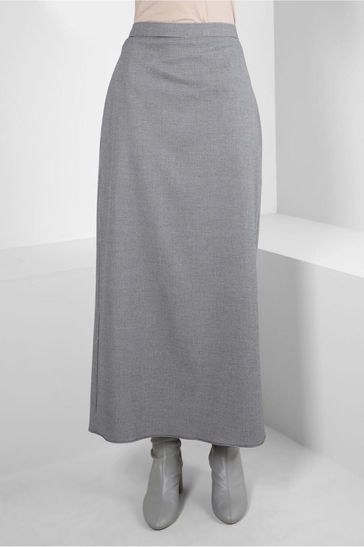 دامن طرح دار Gingham 60505 Alvina