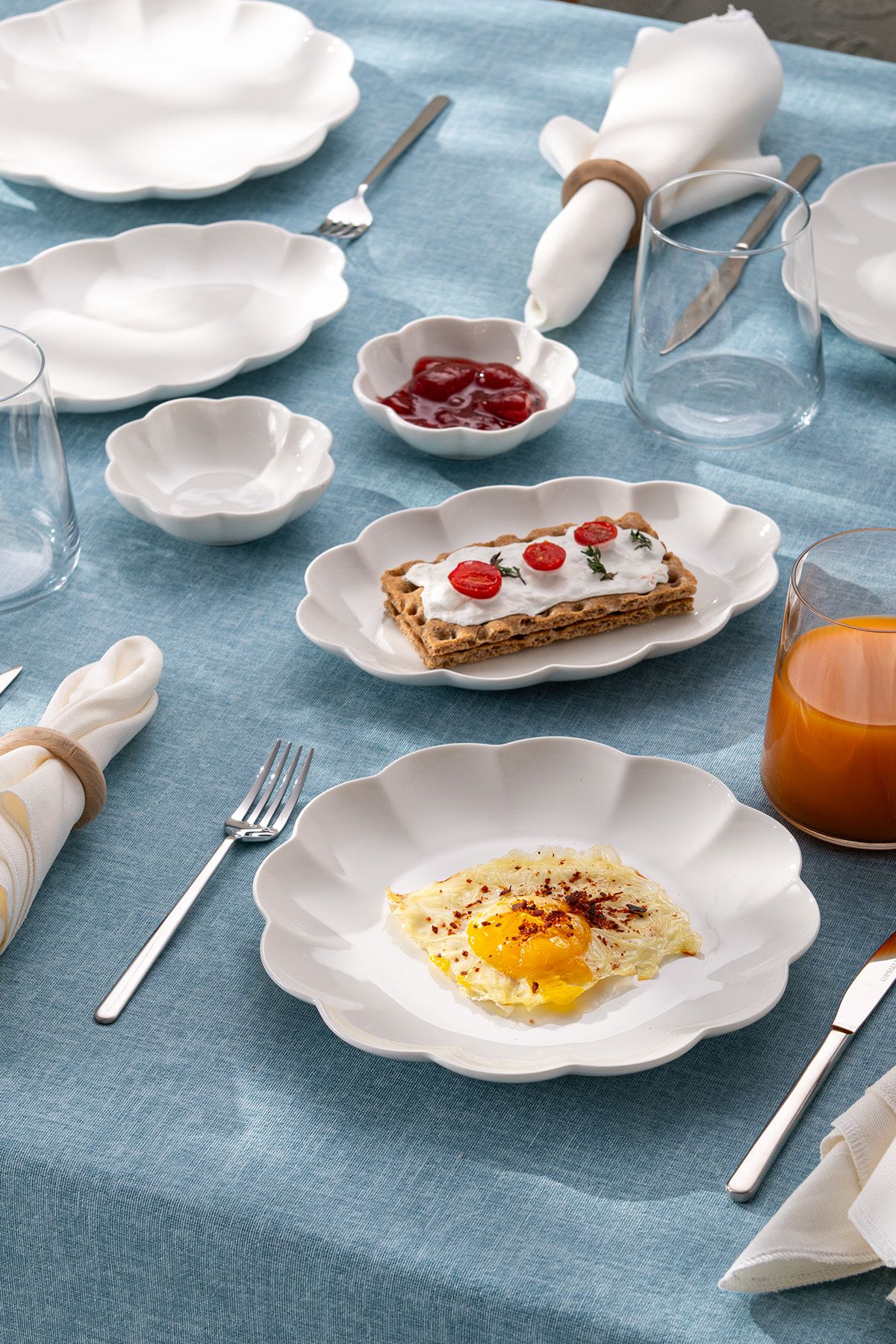 Emsan-Gonca 14 Piece Breakfast Set for 6 People 7