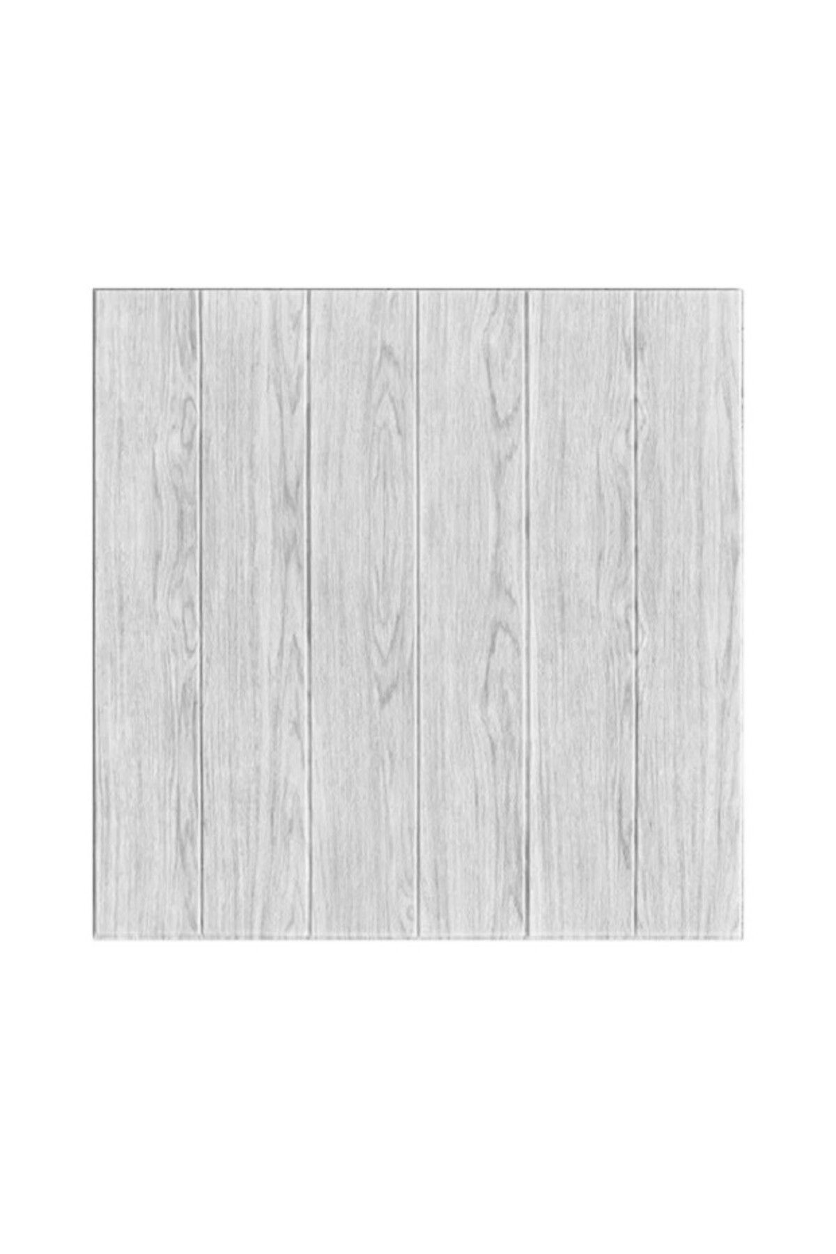 Flippy-Set 10 Placi Tapet 3D Flippy 70x70 cm 3 mm Rasina Tip Placi Lemn 4.9 mp Gri Deschis 1