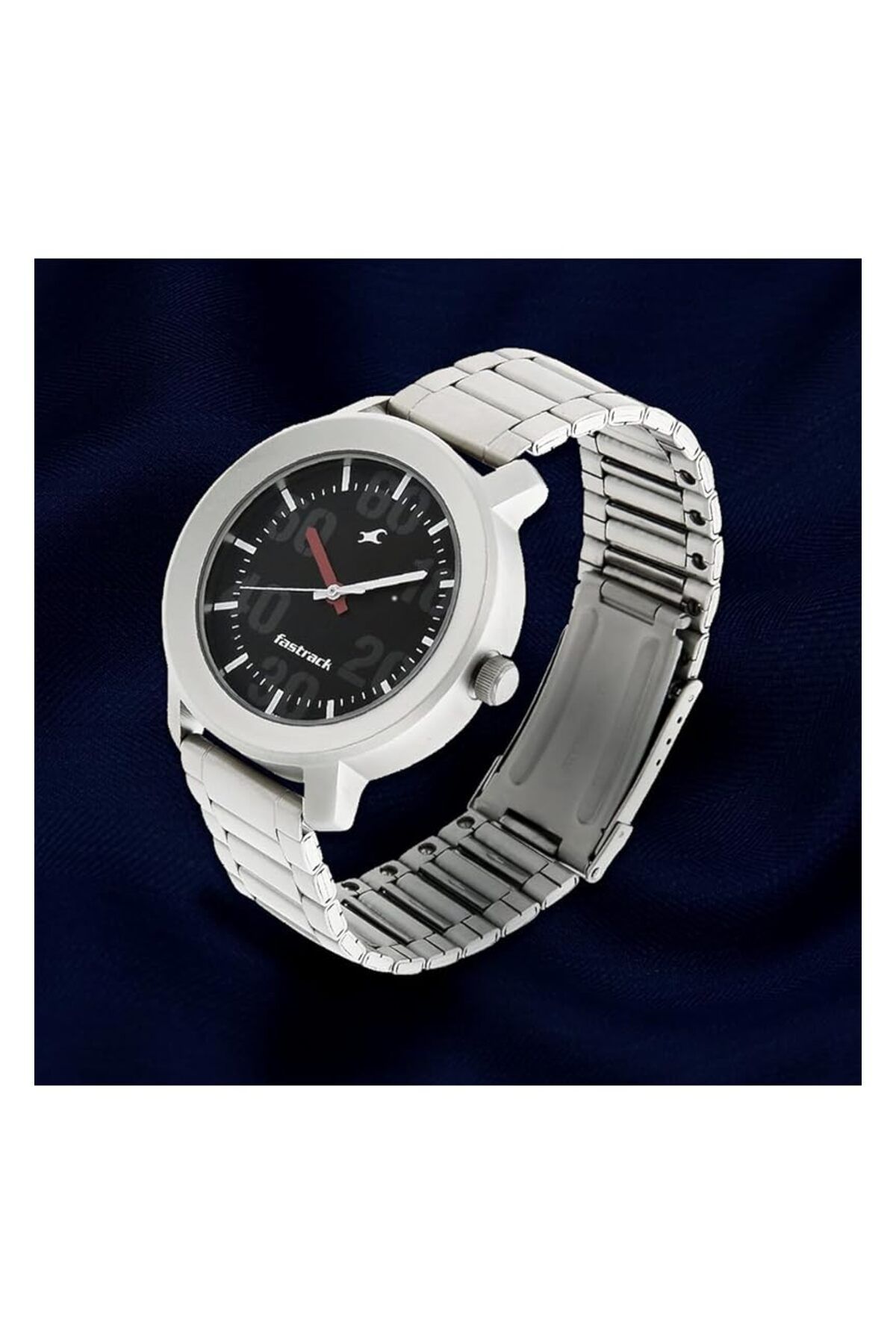 Generic-Fastrack Men Quartz Watch With Analog Display And Stainless Steel Bracelet 3121Sm02 6