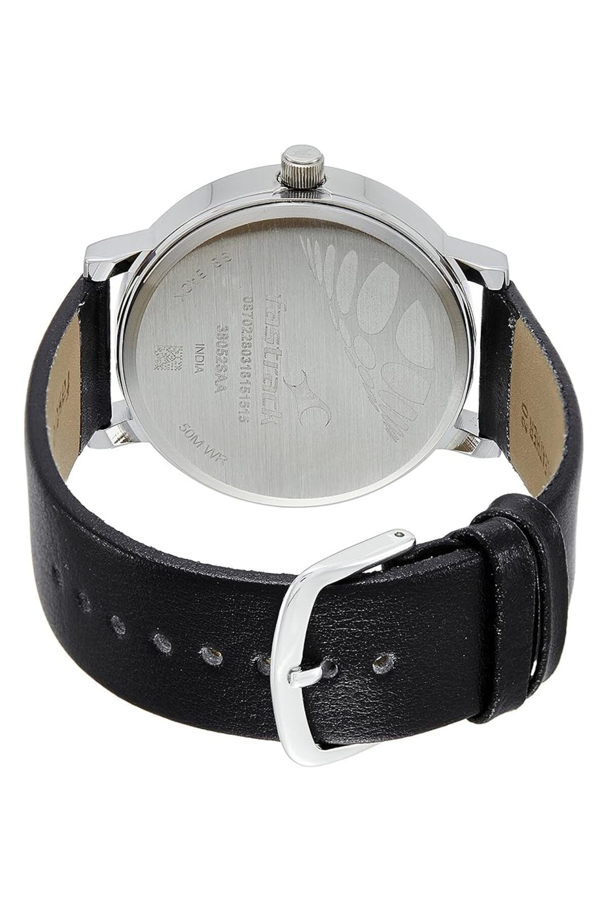 Generic-Fastrack Fundamentals Black Dial Analog Watch For Men 2