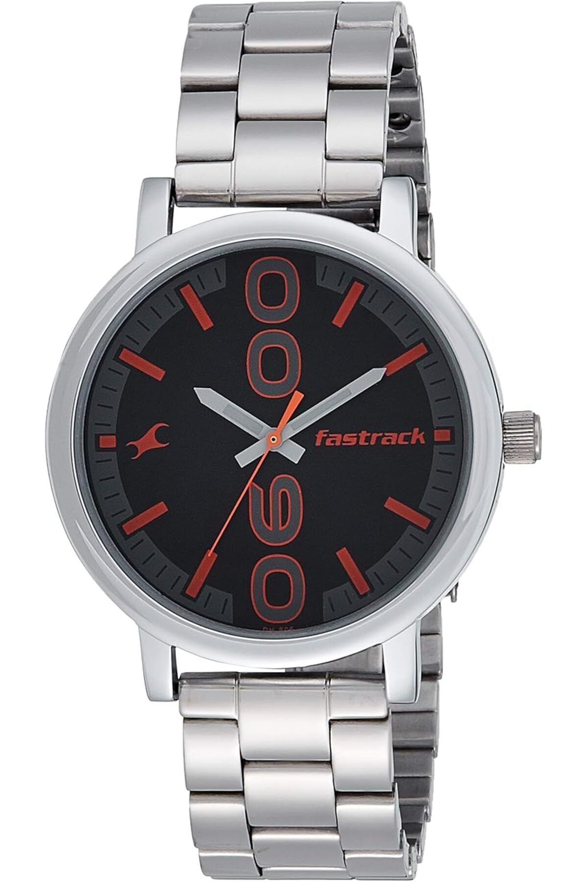 Generic-Fastrack Bold Black Dial Analog Watch For Men Nl38052Sm06 1