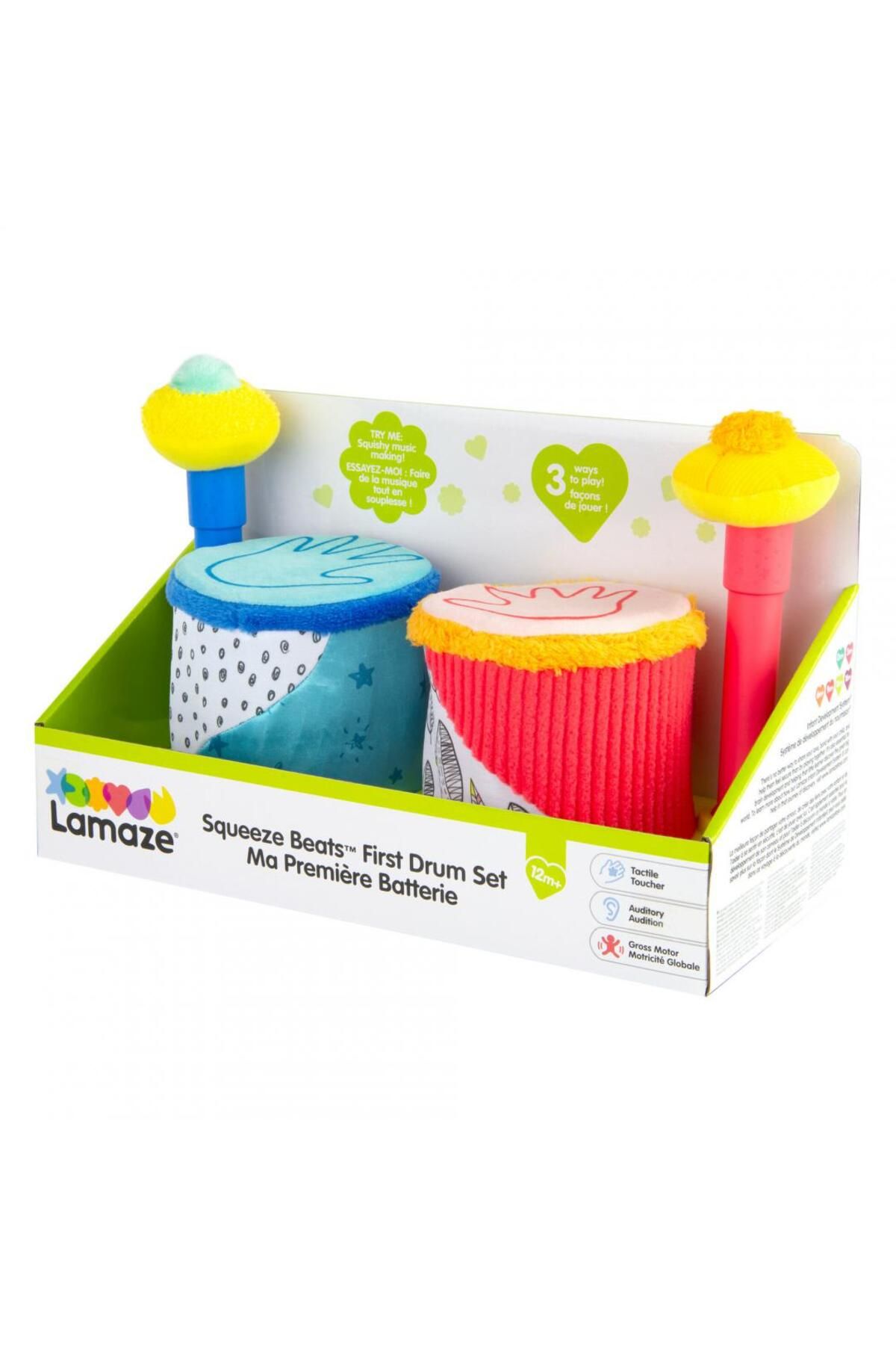 TOMYTOYS Lamaze- Primul Meu Set De Tobe - One Size