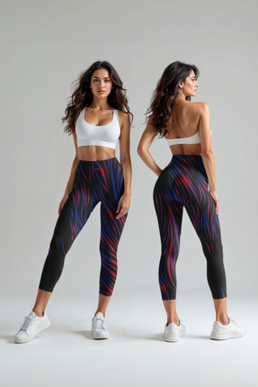 JOLT Kadın Desenli Uzun Tayt Model No : 016