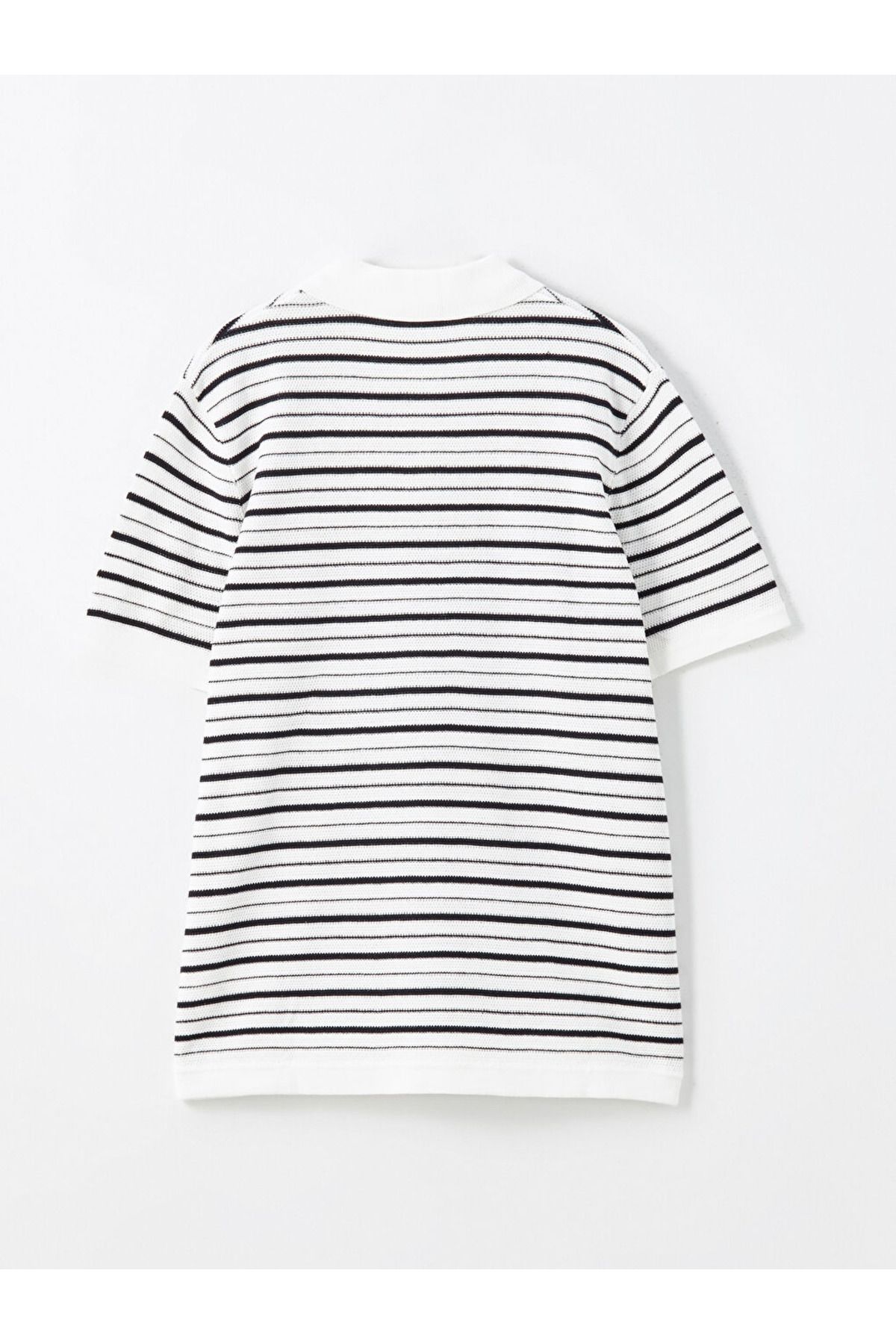 LC Waikiki-Ανδρικό T-Shirt από υφασμάτινο πλεκτό μείγμα βισκόζης Standard Mold 6