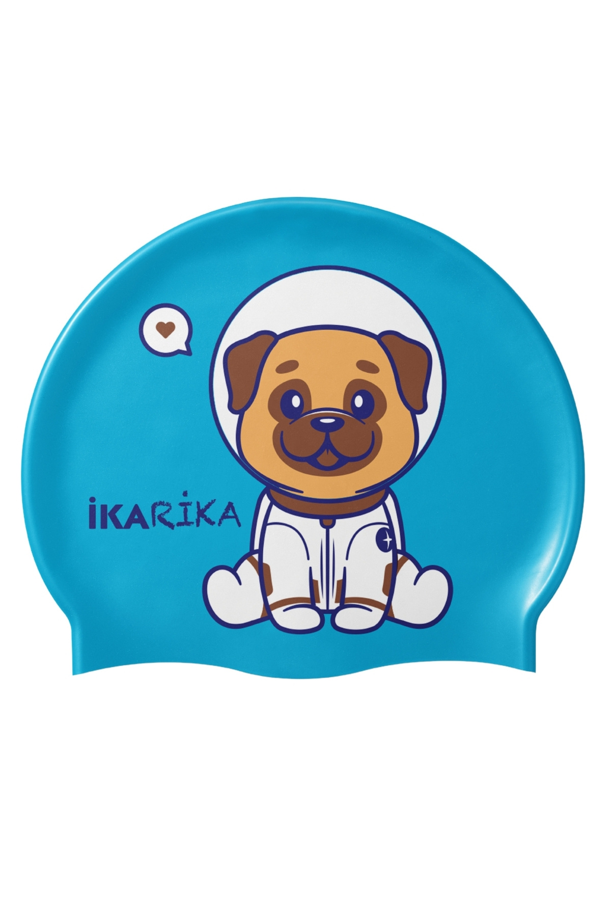 İKAVİ-İkarika Printed Silicone Swimming Cap 1