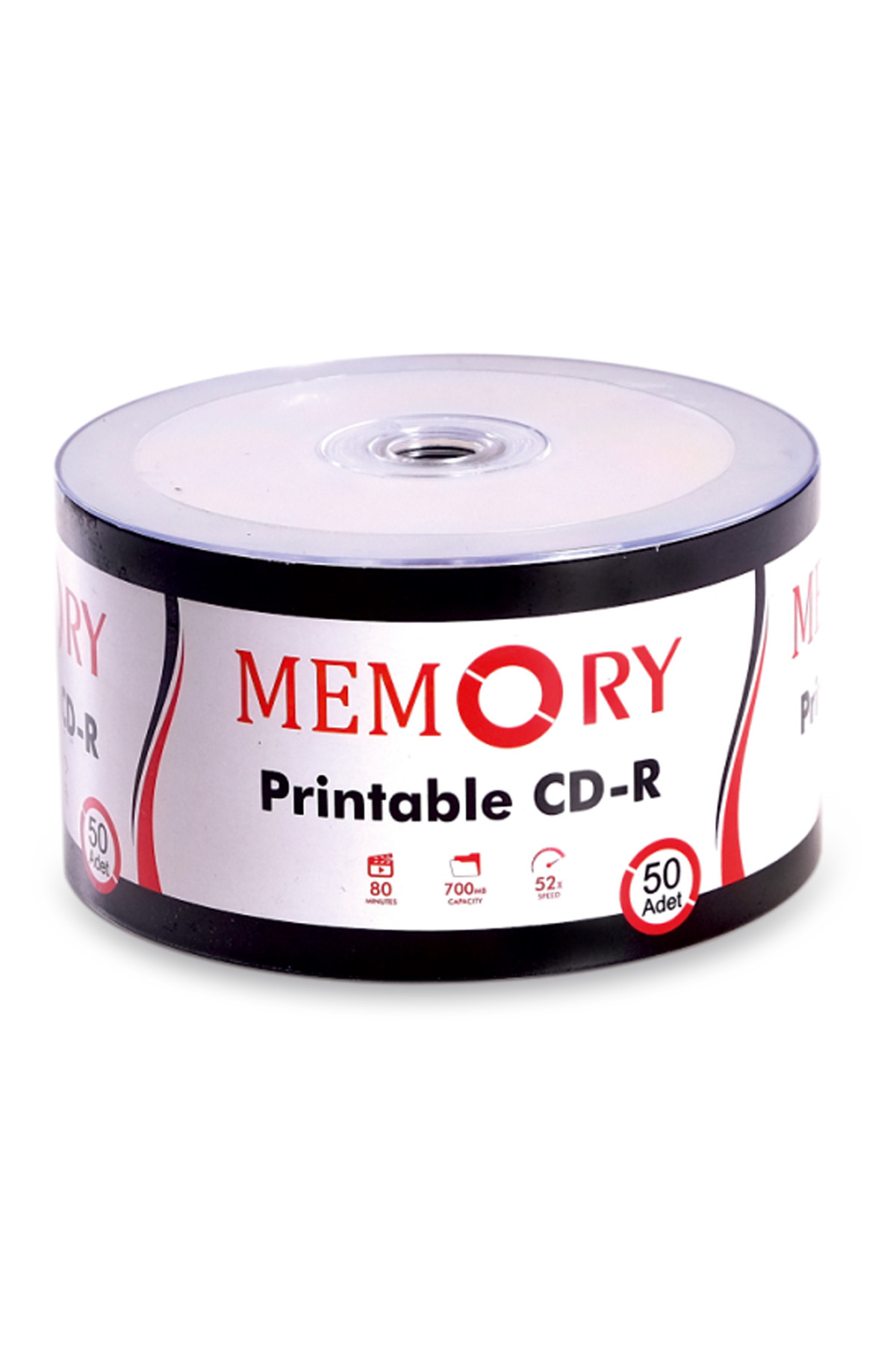 【中古】「未使用品」［CD］Cache Derrie're MEMORY Printable Cd-r 700mb 52x 80 Dk 50 Adet - Fiyatı, Yorumları