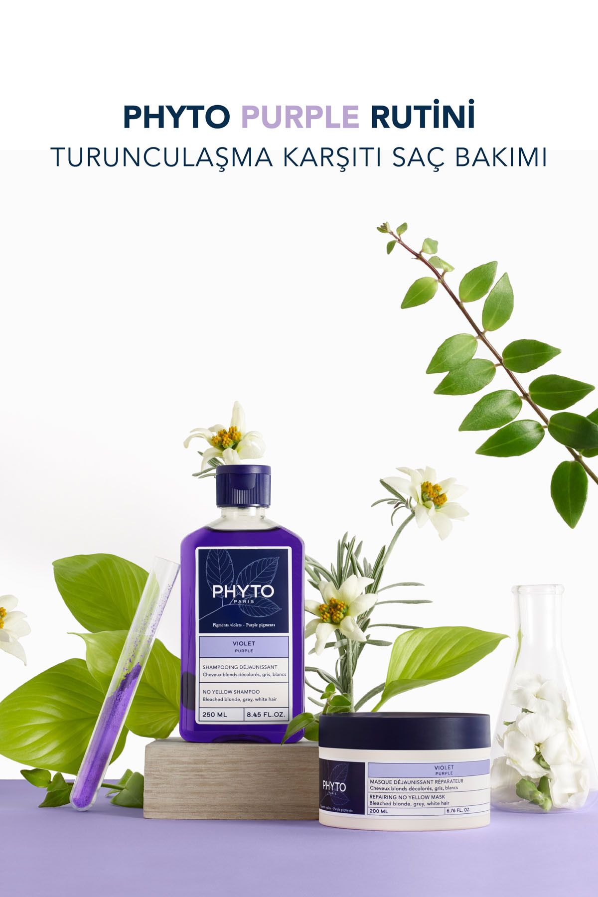 Phyto ماسک ضد پرتقالی بنفش 200 میلی لیتر