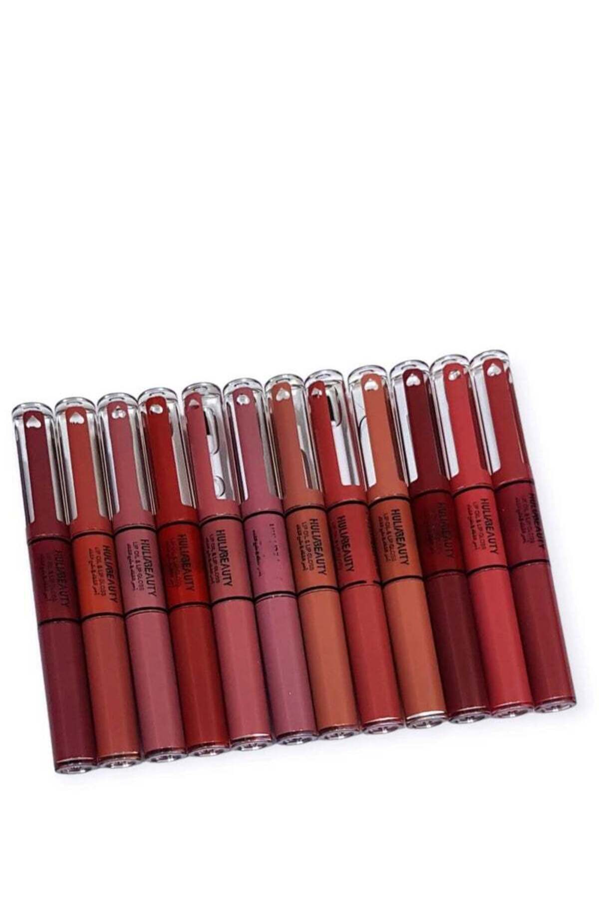 HULIABEAUTY-Aroja set with lip gloss and moisturizer, consisting of 12 colors 1