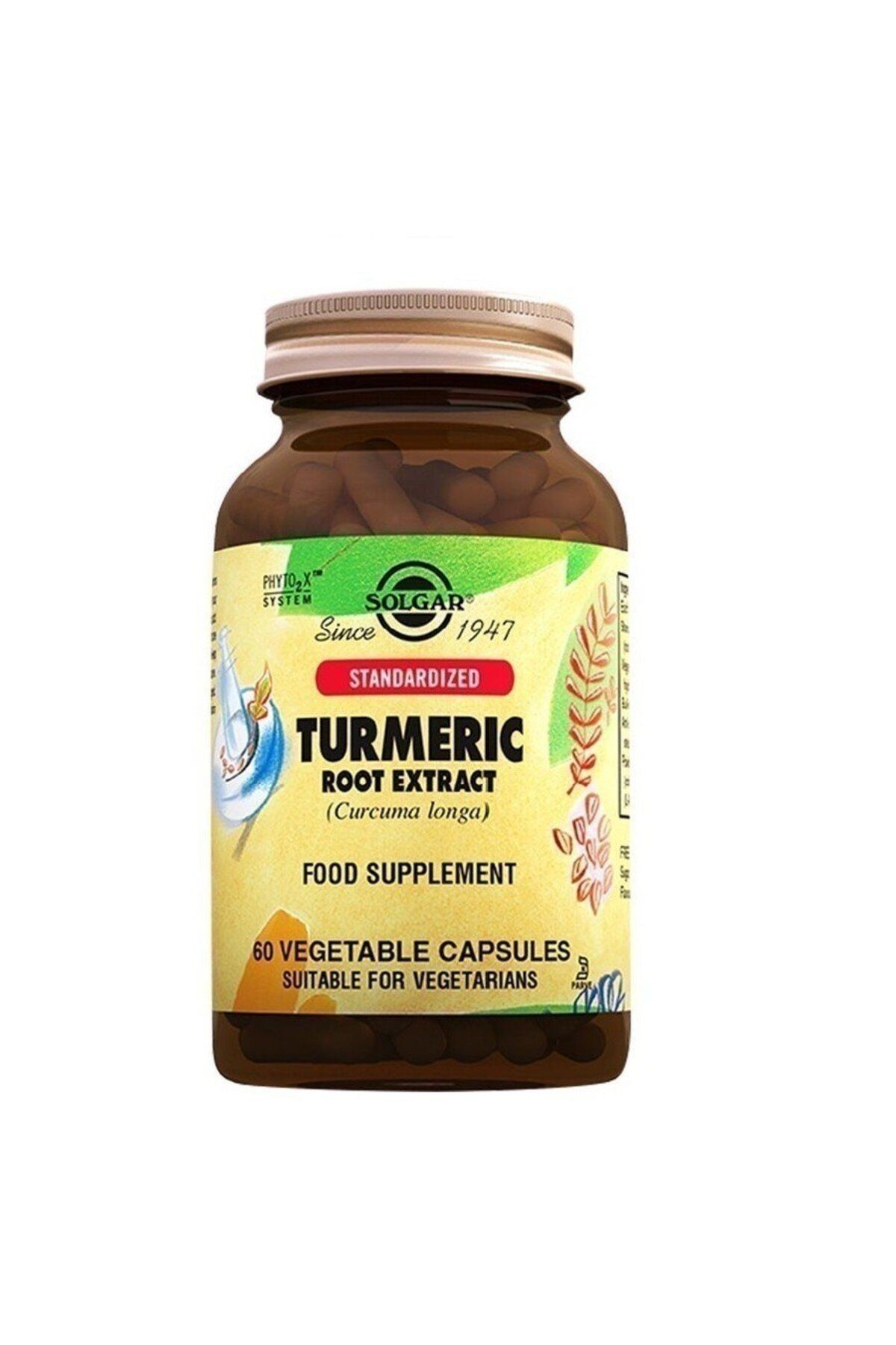 Solgar-Turmeric Root Extract 60 Capsules 1