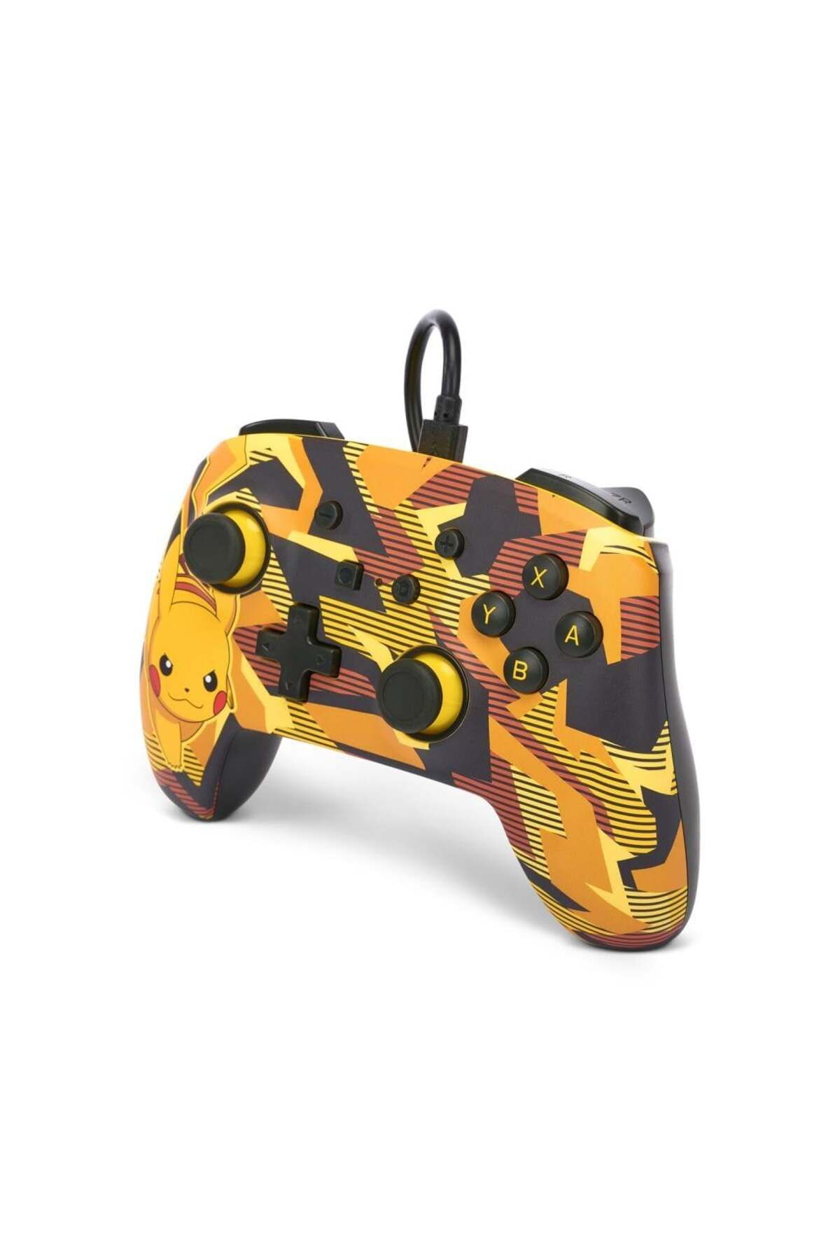 Powera-PowerA Enhanced Camo Storm Pikachu Switch Wired Controller 4