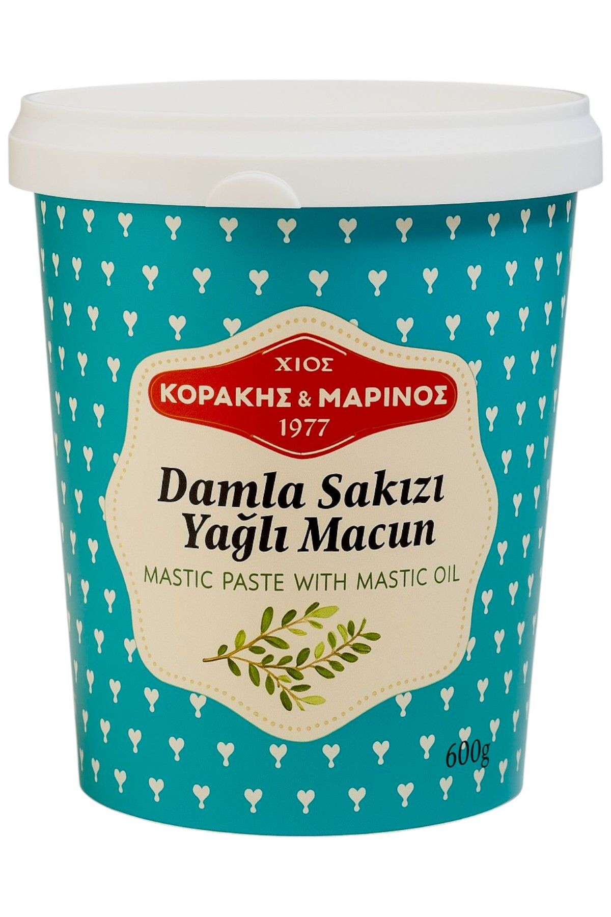 Melceat Damla Sakızı Yağlı Macun Doğal ve Helal 600g Lezzetli