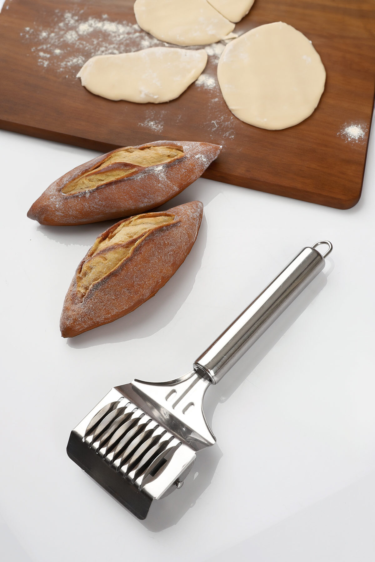 Noodles Machine Stainless Steel Pasta Cutter Slicer Cage Roll Dough Cutter