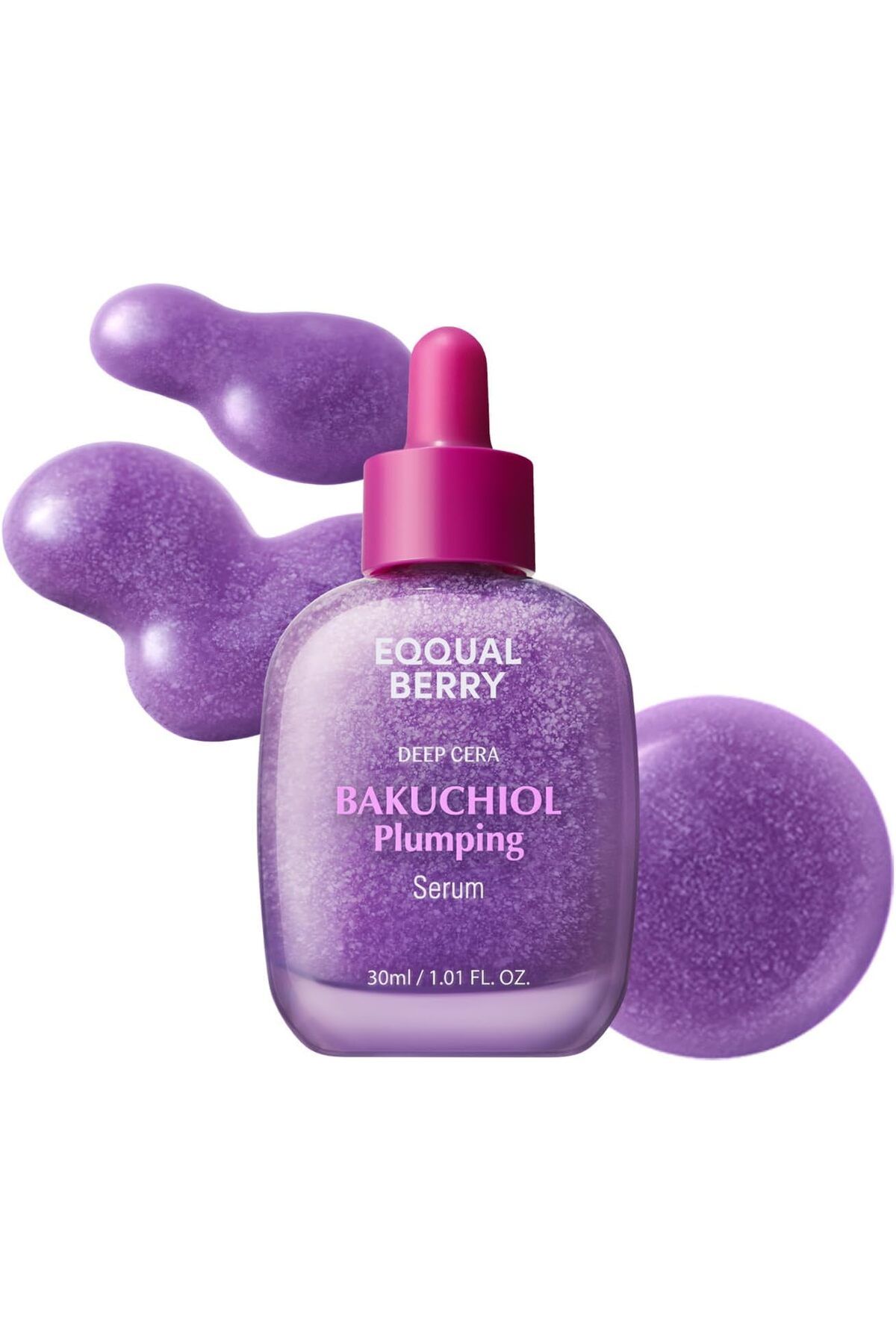 EQQUALBERRY-Bakuchiol Plumping Serum – Pore And Wrinkle Minimizer With Bakuchiol | Retinol Alterna 1