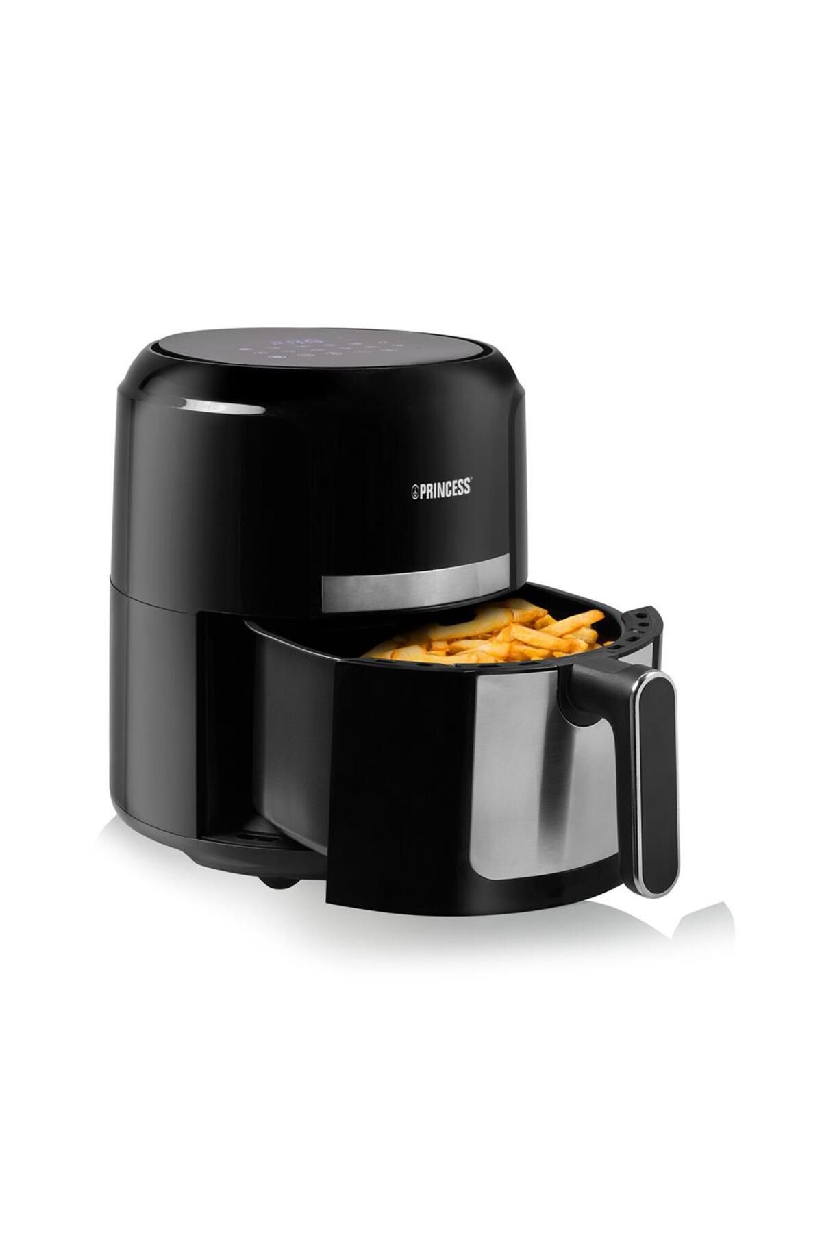 PRİNCESS Friteuza Digitala Cu Aer Cald Princess , 1300w, 3.8l, 80 - 200 °c, Negru - One Size
