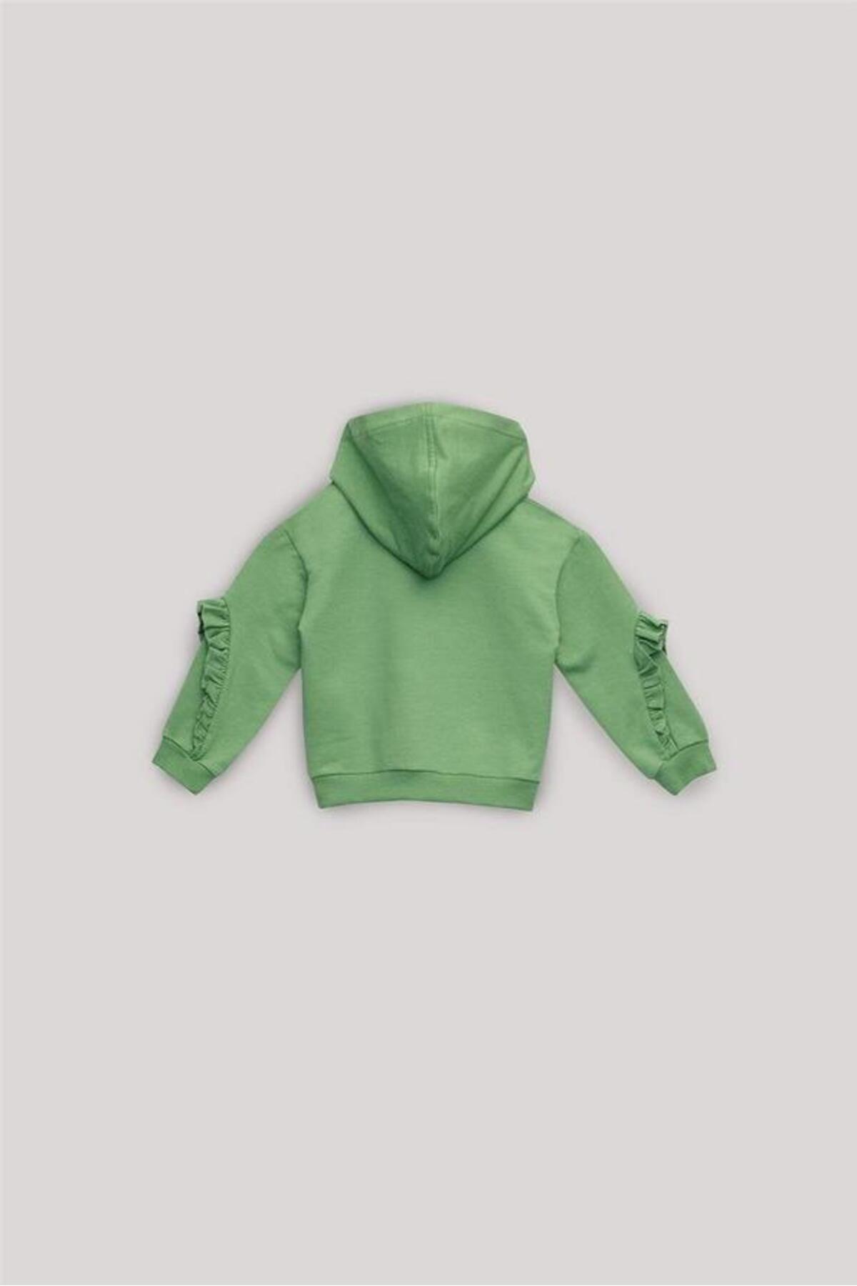 GB Baby Bg Store Kız Bebek Yeşil Eşofman Üstü fotoğrafı 2 (önizleme)