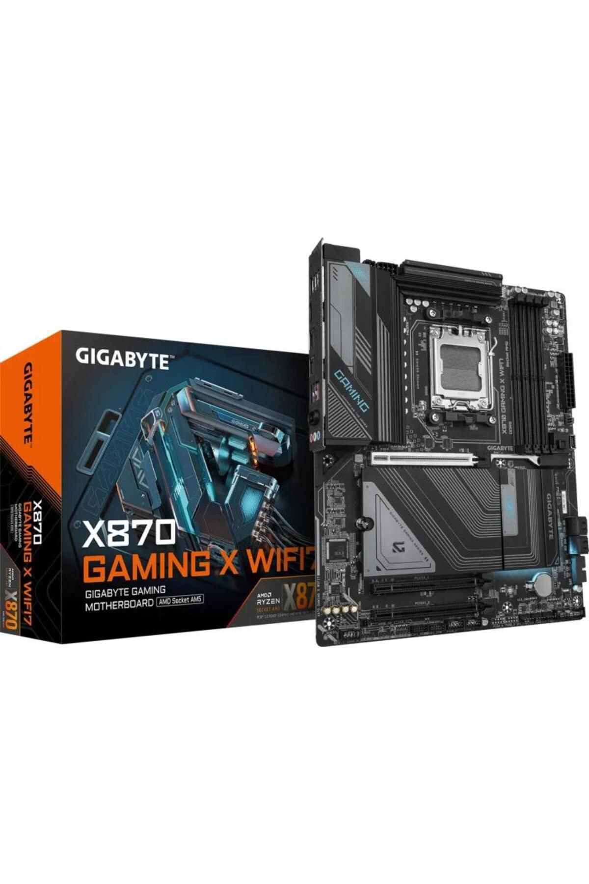 Gigabyte-Placa de baza GIGABYTE X870 GAMING X WIFI7, AMD X870, AM5, ATX, DDR5 4