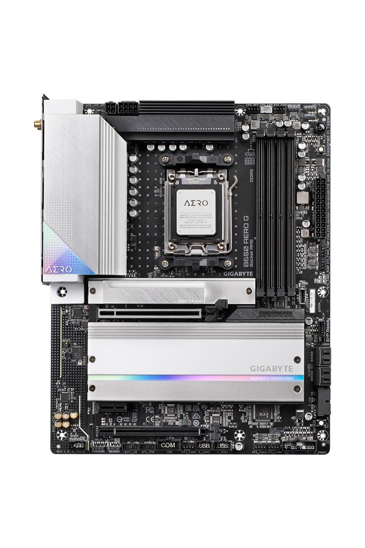 Gigabyte-Placa de baza Gigabyte B650 AERO G, Socket AM5, ATX 2