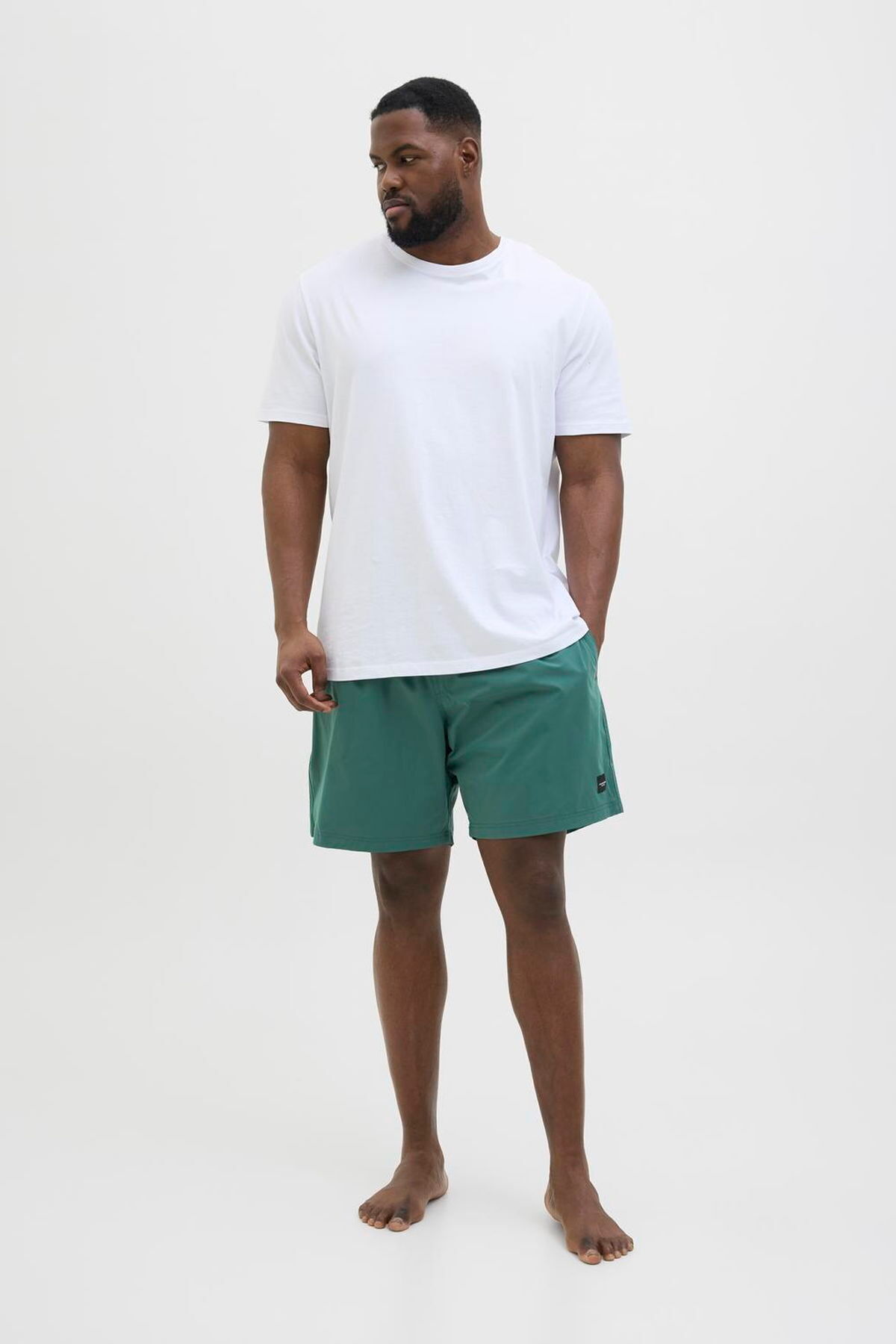 شورت مایو شنا سایز بزرگ - مائویی مردانه راسته فاق نرمال | جک اند جونز Jack & Jones 12278711 - تصویر 6