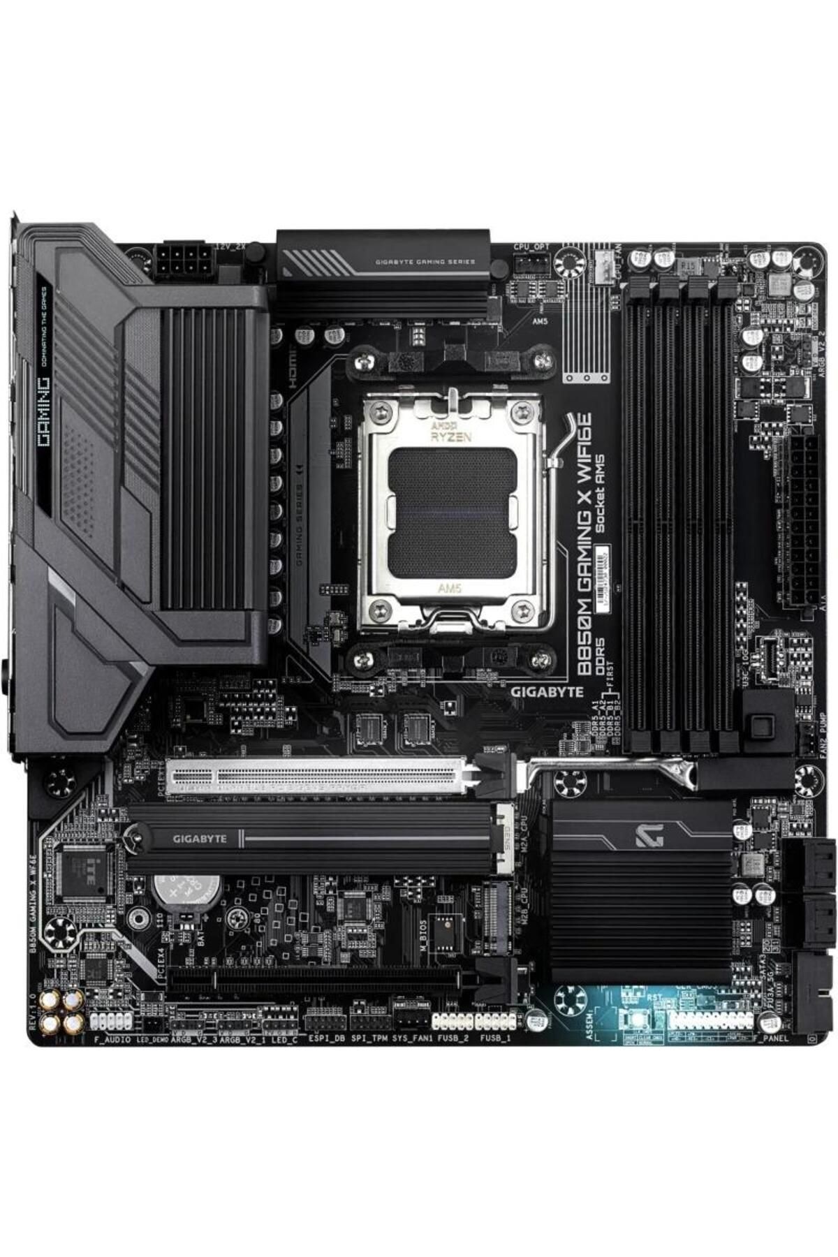 Gigabyte-Motherboard GIGABYTE B850M GAMING X WIFI6E, AMD B850, AM5, DDR5, mATX 1