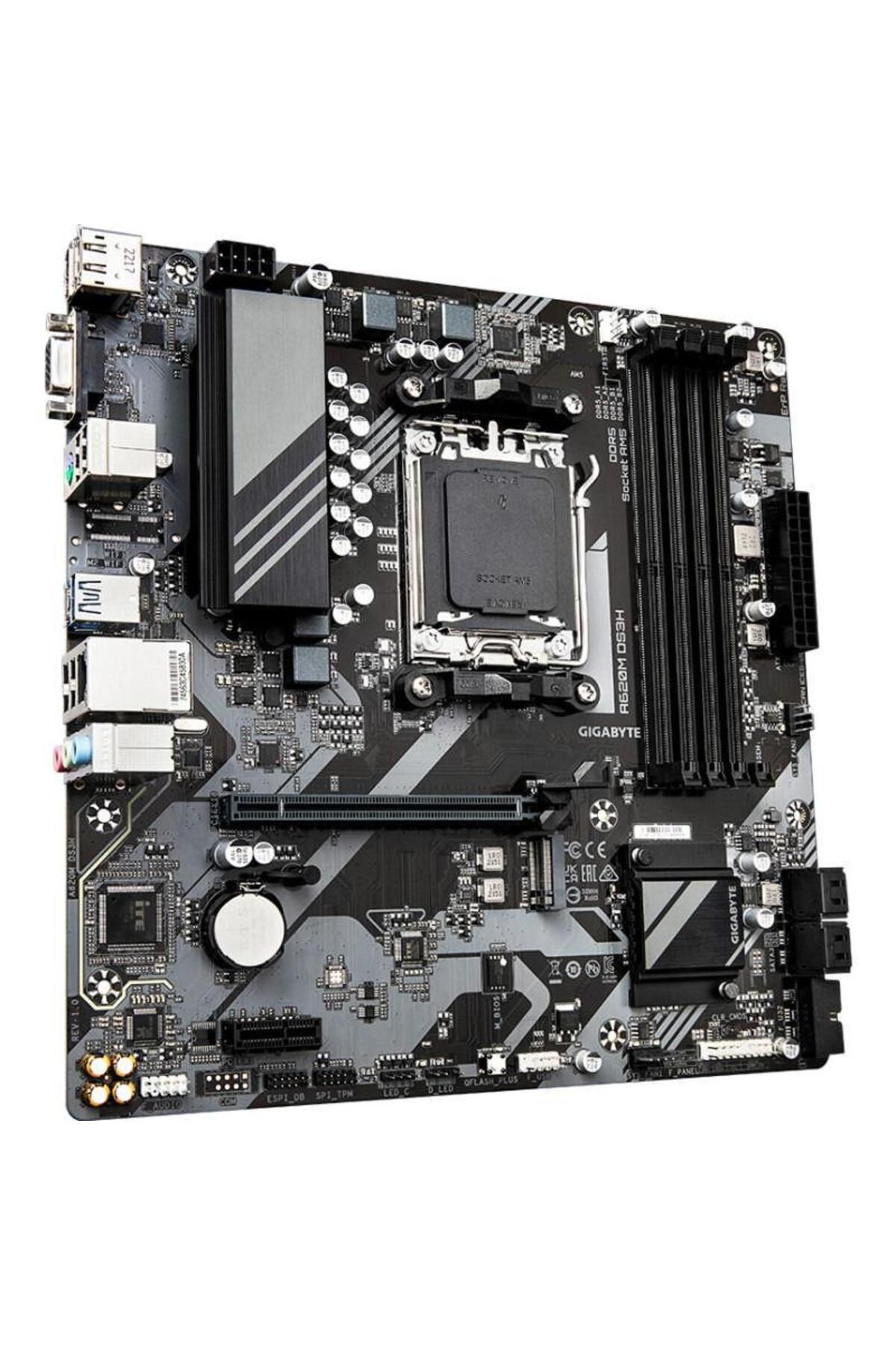 Gigabyte-A620m-ds3h Ddr5 HDMI Dp PCIe 16x V4.0 Am5 Matx 1