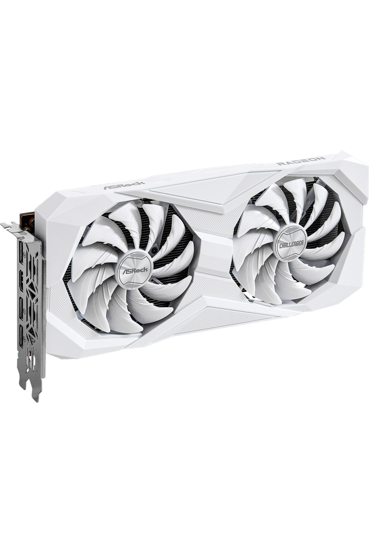 ASROCK-Placa video ASRock Radeon RX 6600 Challenger White 8GB GDDR6 128-bit 3