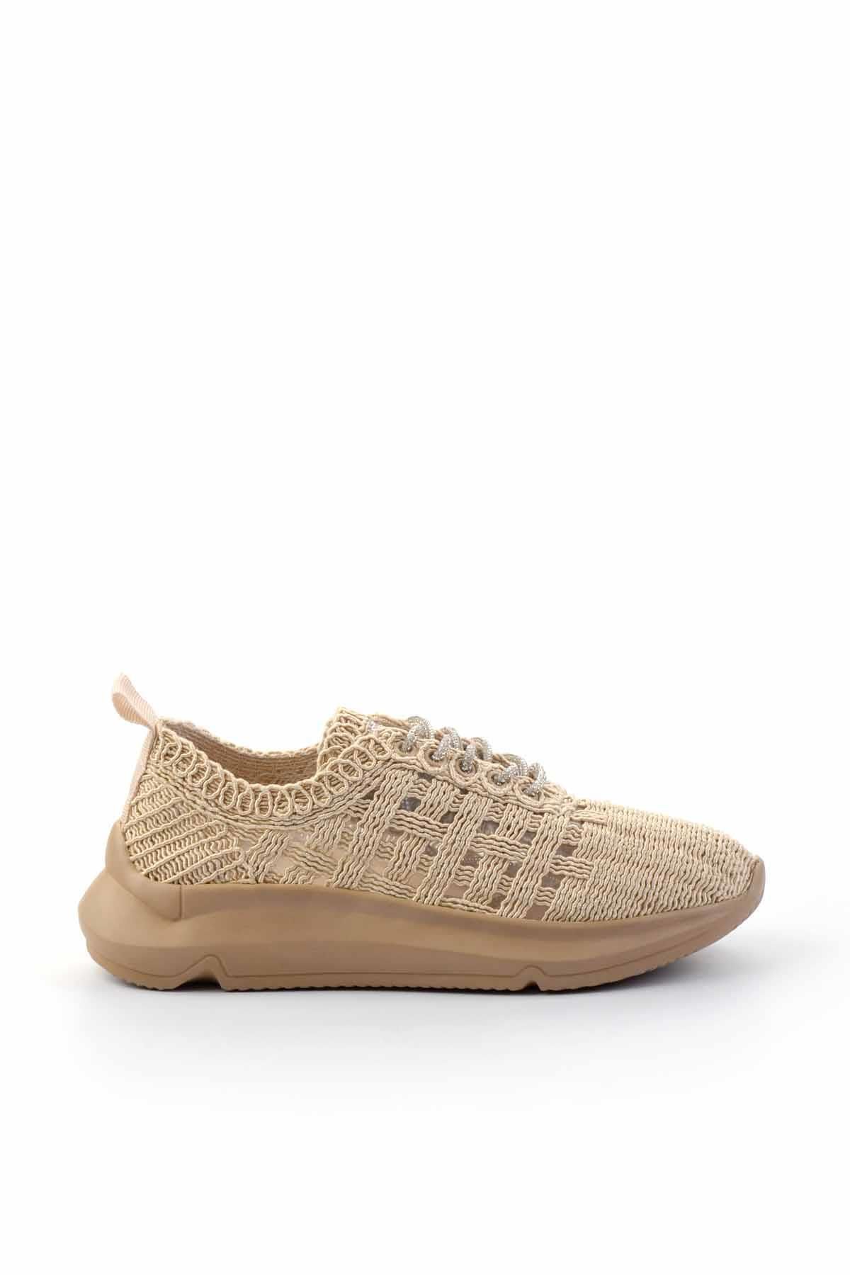 Bambi Nude Lame Stone Damskie Buty Casualowe 16 Kobieta - 38