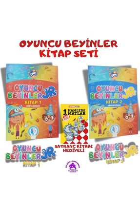 Pat Yayınları TAZOF JR. Oyuncu Beyinler 2 Kitap ve Satranç Kitabı