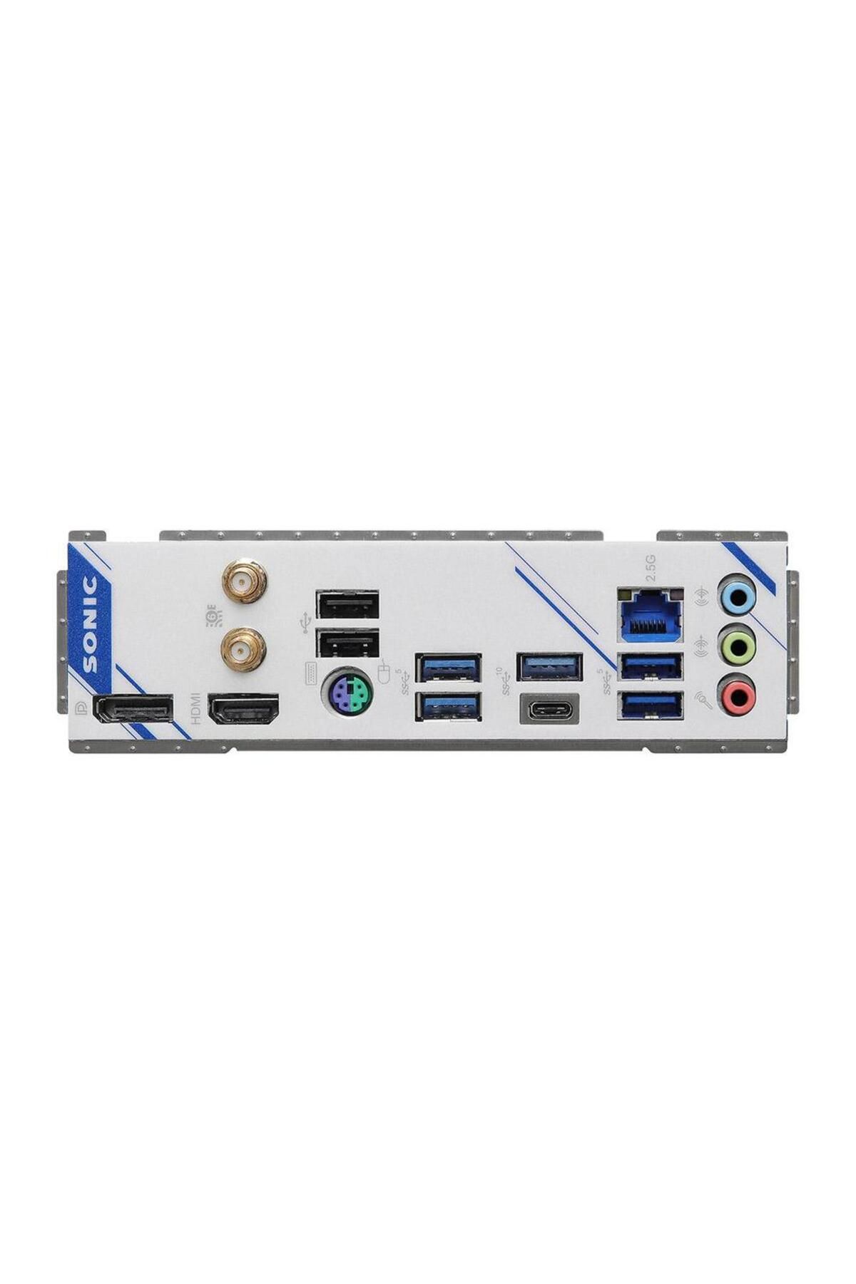 ASROCK-AsRock B760M PG Sonic WiFi, LGA1700, 4xDDR5, max 7200MHz, 3xM.2, HDMI, DP, microATX 5