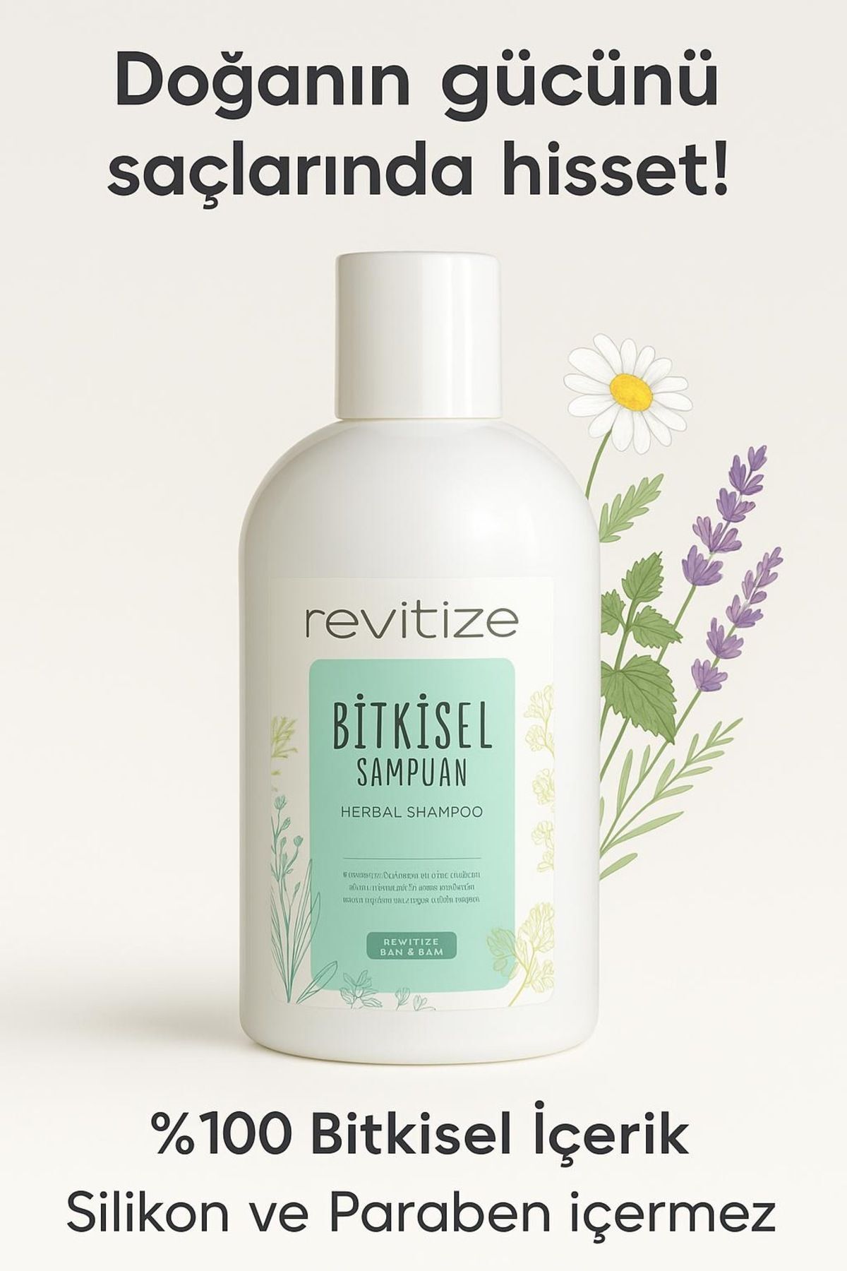 Tiens-Revitize Herbal Shampoo - Elegant and Functional Design 3
