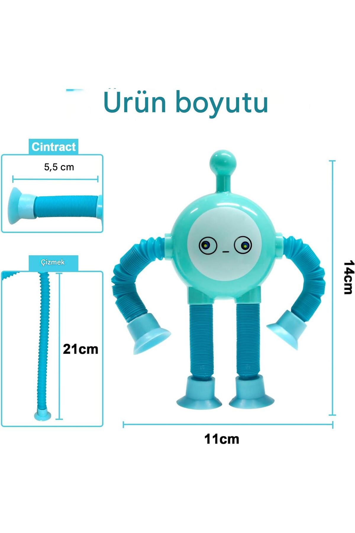 EggBot Uzay Robot Oyuncak - Duyusal Eğitim Oyuncak fotoğrafı 2 (önizleme)
