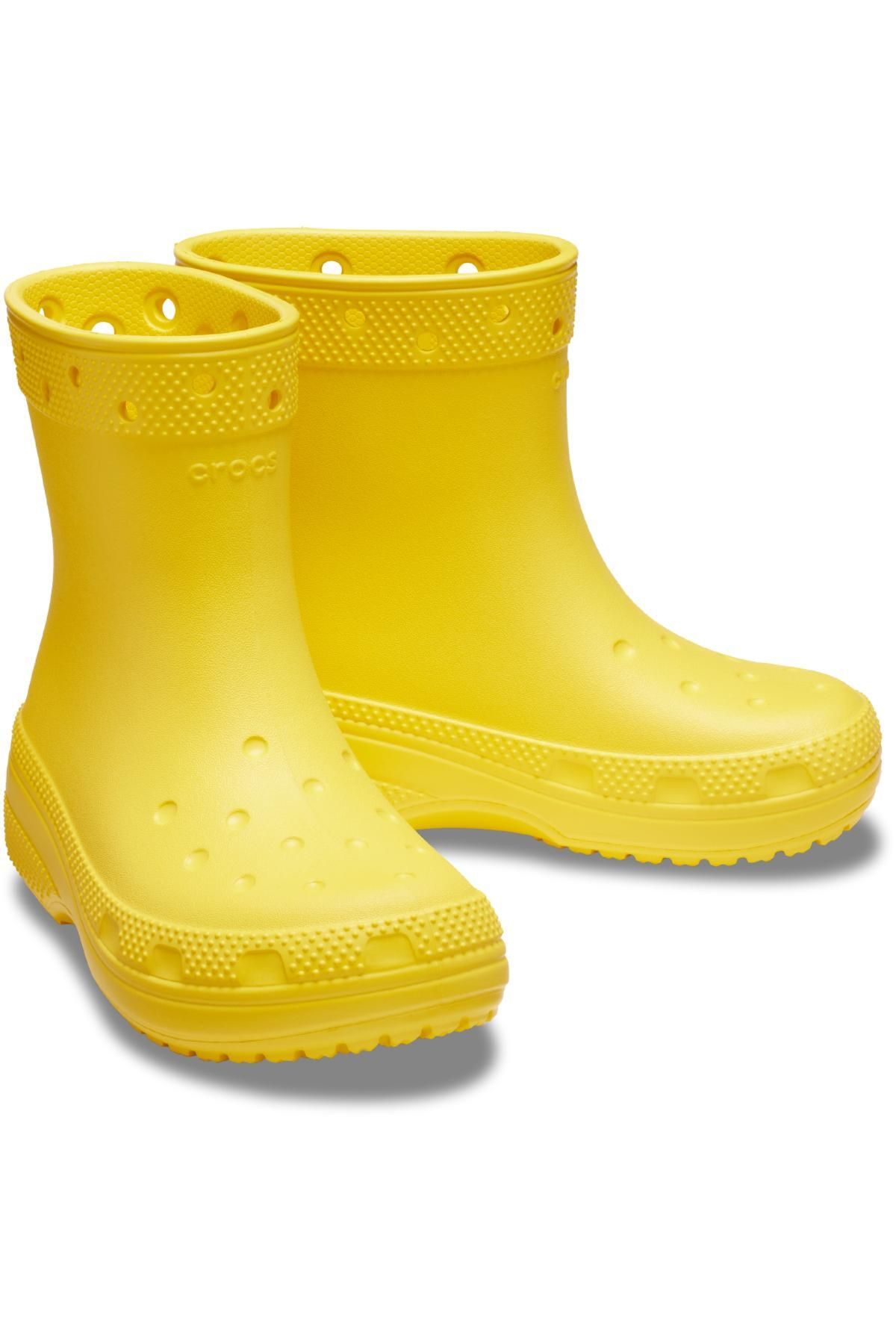 چکمه برفی زرد دخترانه و پسرانه بچگانه 208544 کلاسیک بوت K بچه گانه Crocs