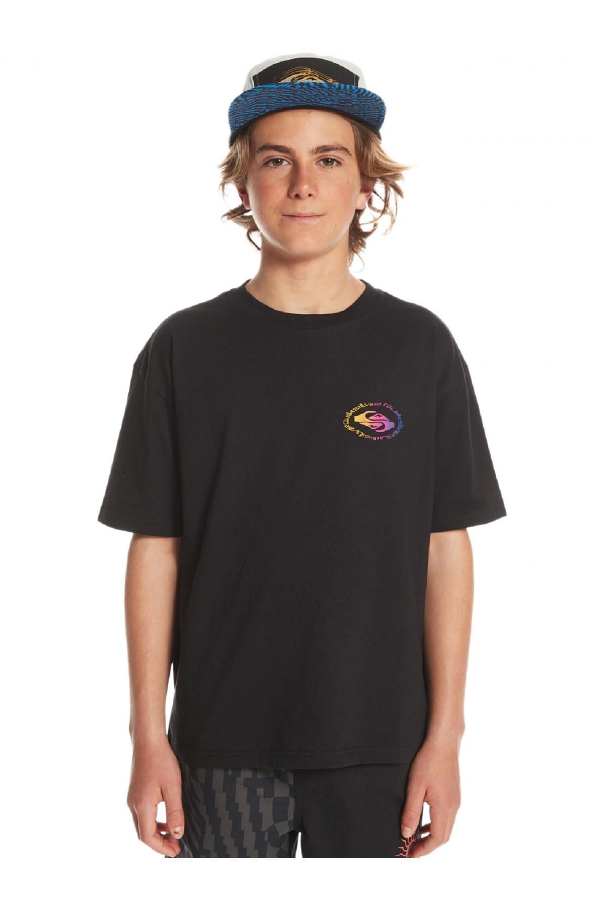 Eqbzt04616 Radicalflag B تی شرت یونیسکس مشکی Quiksilver