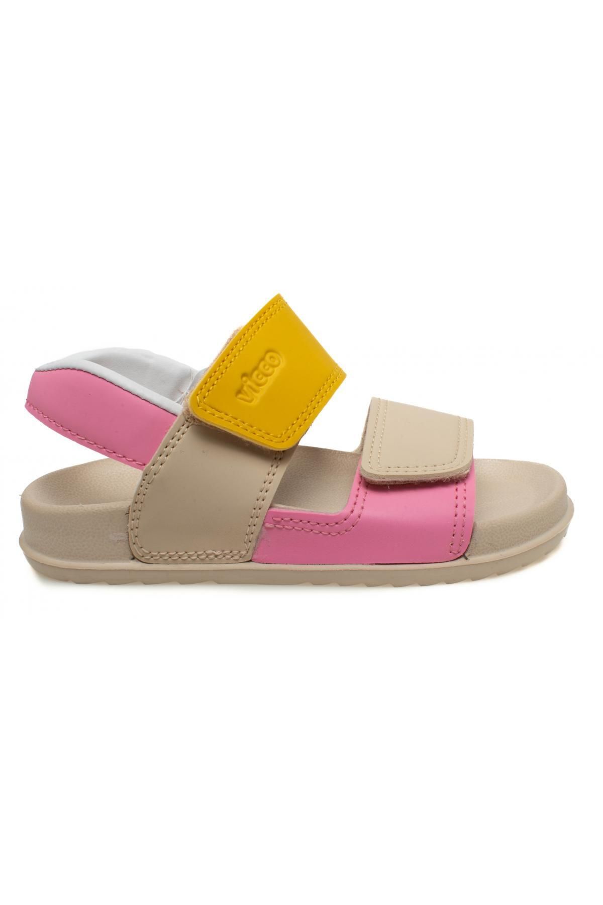 صندل نود دخترانه و پسرانه بچگانه 321.P23Y252 Booties Krixi Phylon Beige Vicco