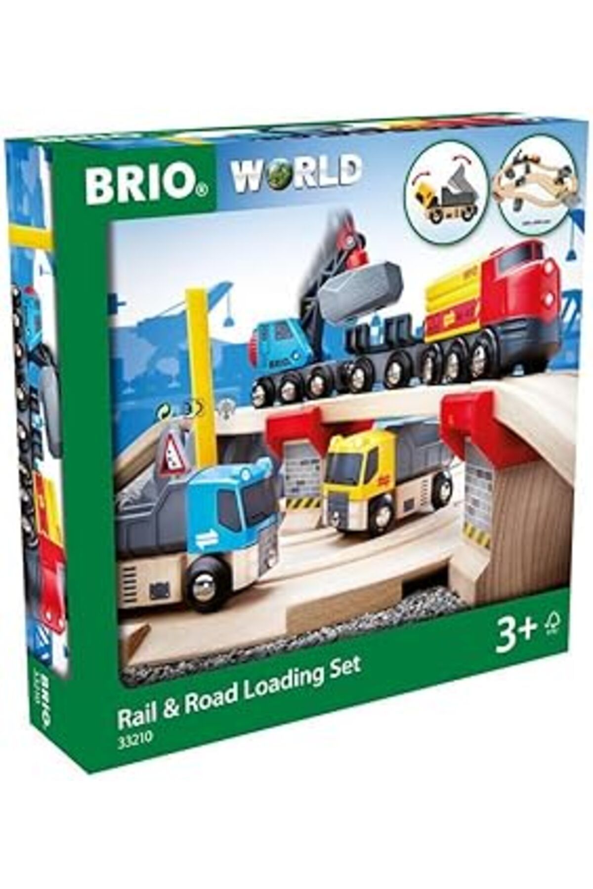 Mu Art Ahşap Brio - Rail And Road Loading S (33210)
