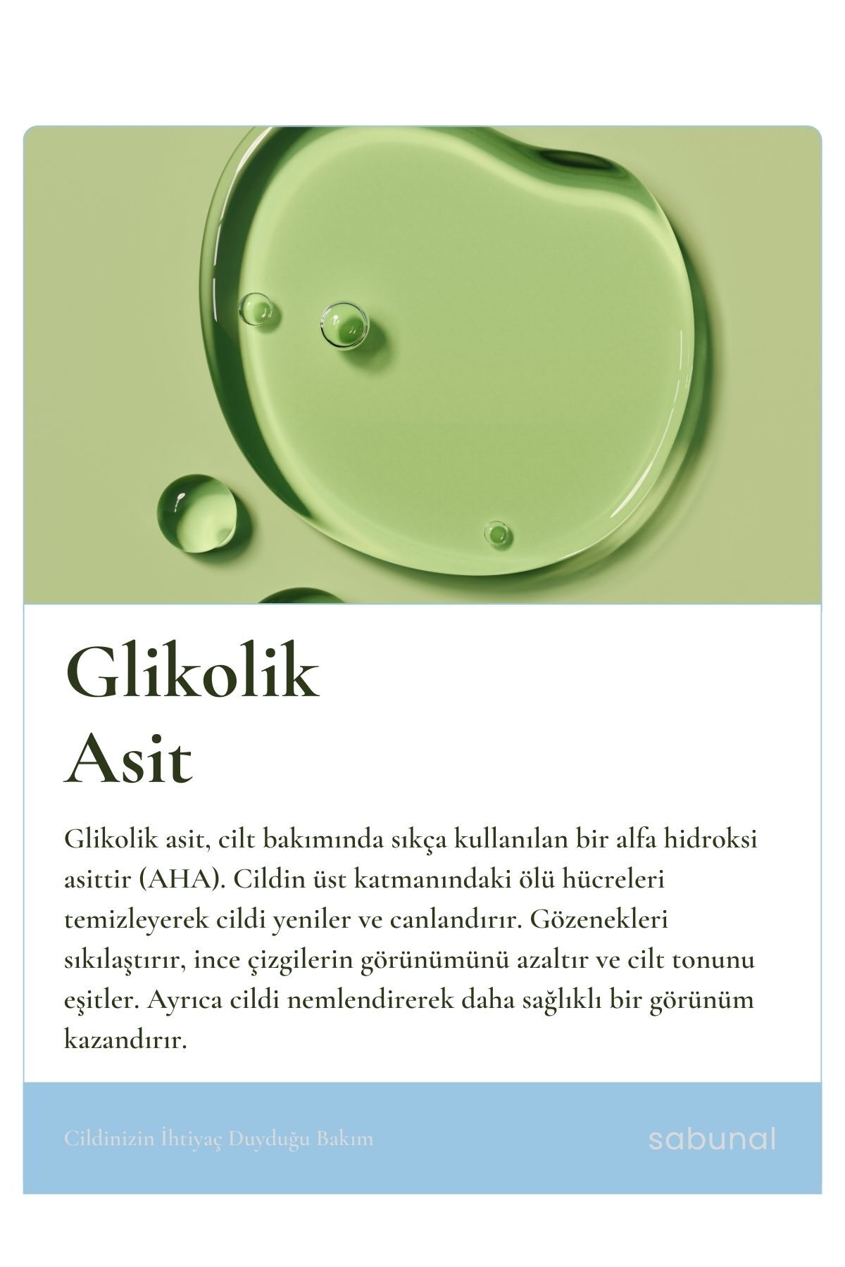 Glikolik Asit (AHA) 50 ml - Leke Karşıtı, Cilt Tonu Dengeleyici AHA Serum — s24glikolik50 — تصویر 3 از 4