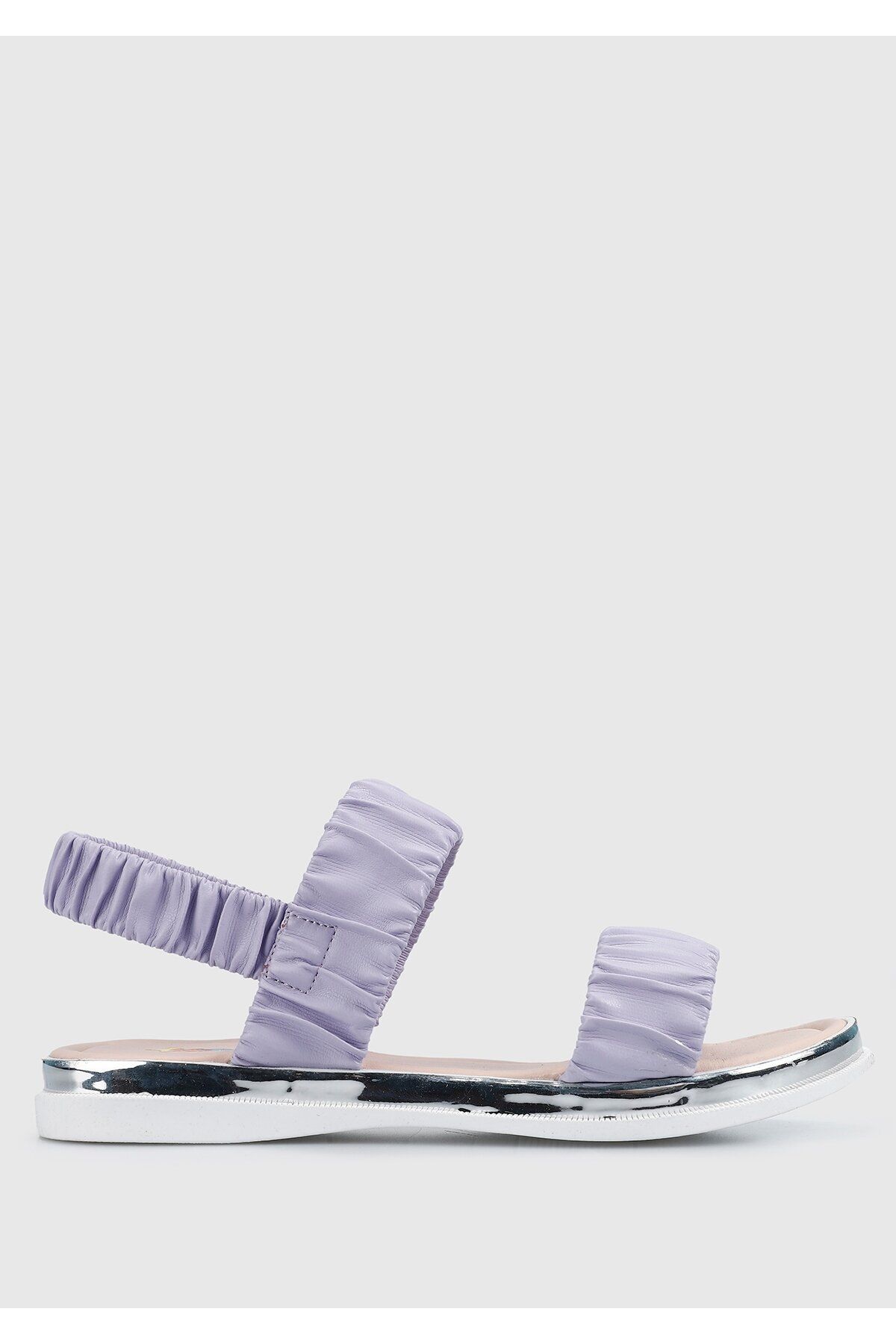 Kiddo-Lilac Flat Sandals for Girls 1