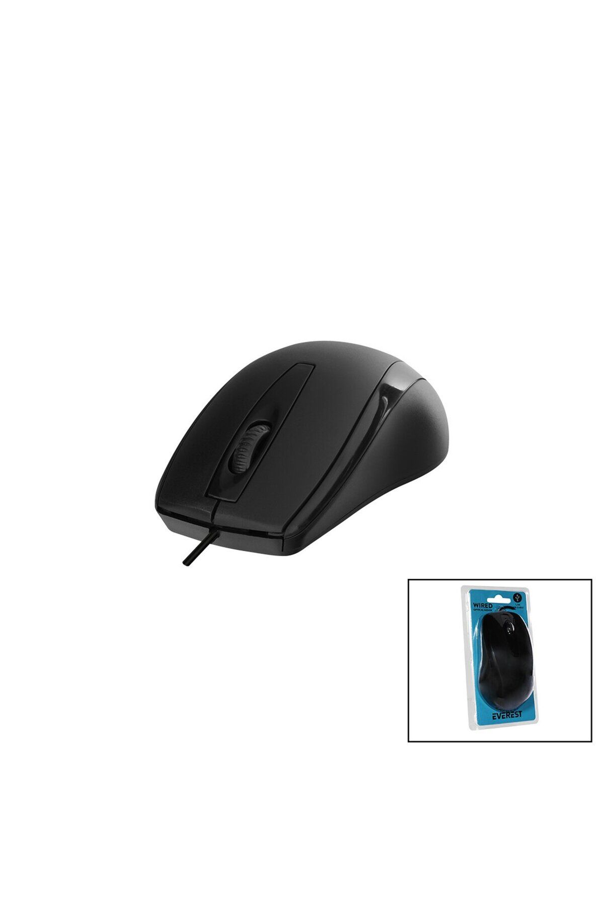 STOREMAX lvnmblya SM-207B KABLOLU USB SİYAH OPTİK MOUSE 1200I VAKUMLU AMBALAJ Shop Deesing 224120