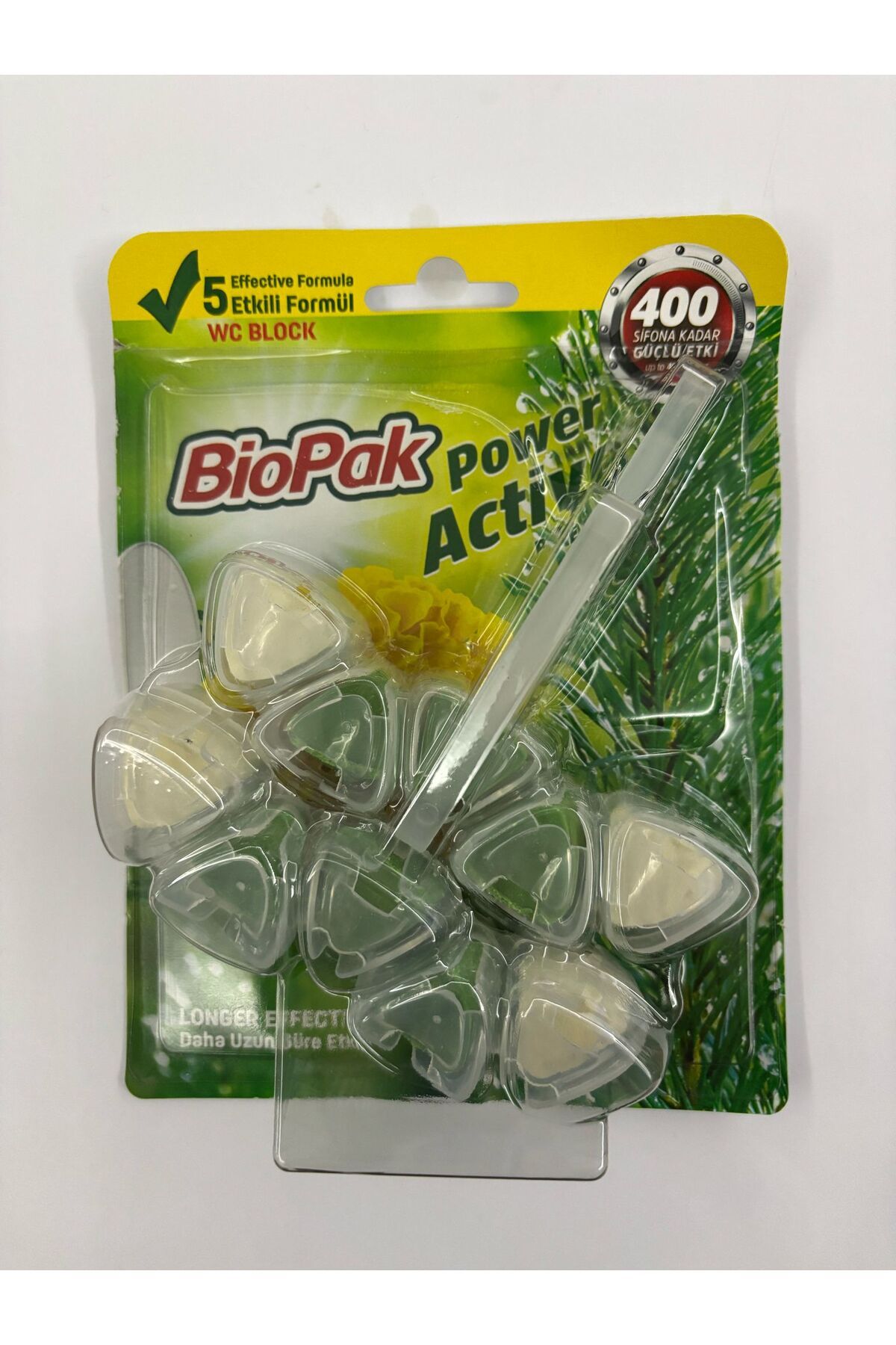 Biopak Wc Blok Power Active 2 Adet x 1 Paket