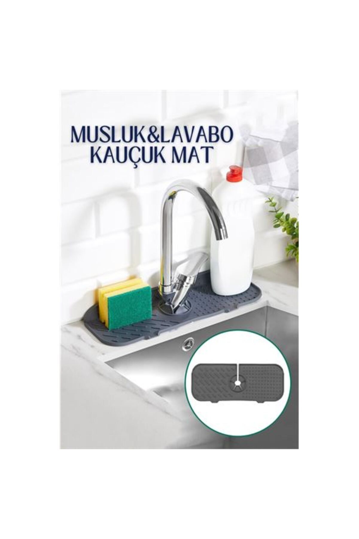Skygo Modacar Silikon Lavabo Batarya Matı