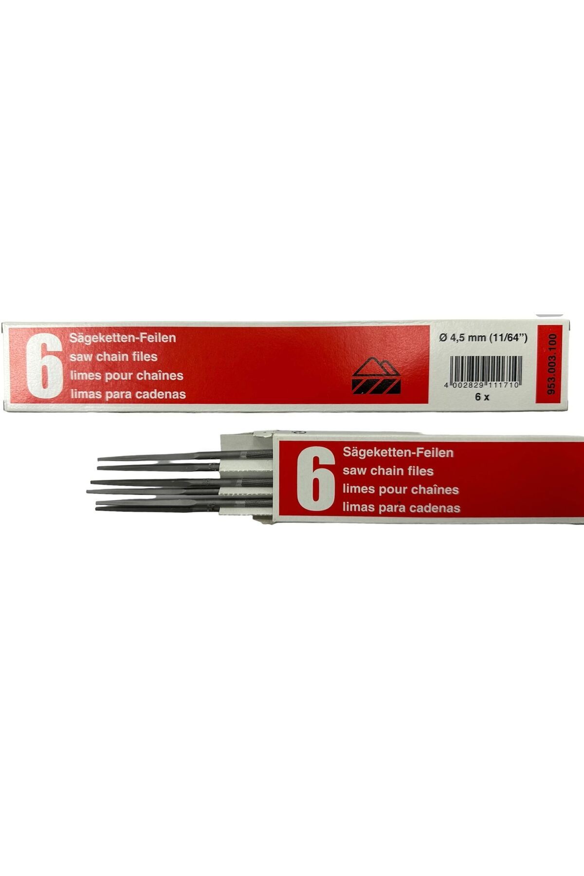 Dolmar Motorlu Testere eğesi 5,32 11/64 - 4.5 Mm 6 Lı Paket